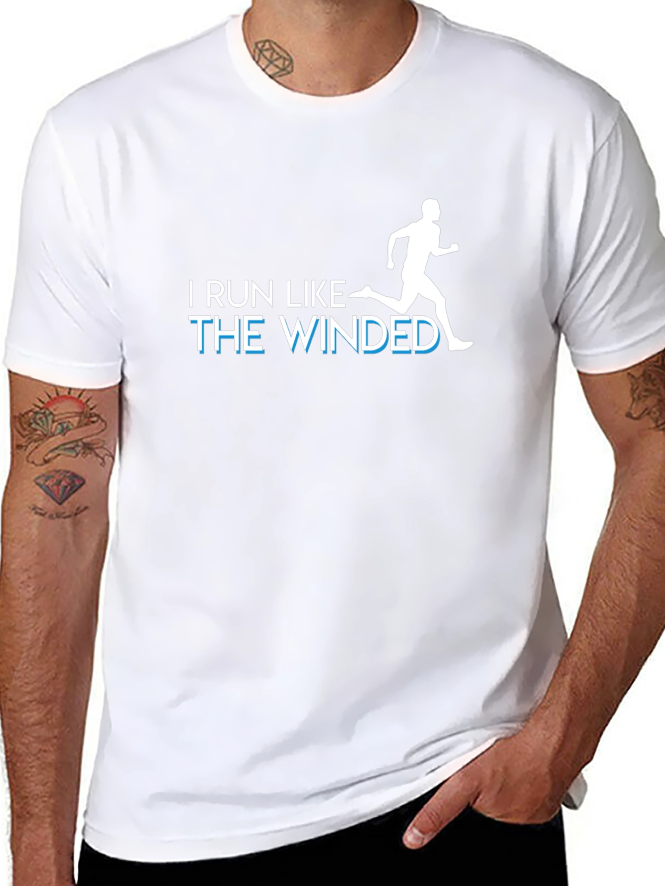 I Run Like The Winded Graphic T-Shirt