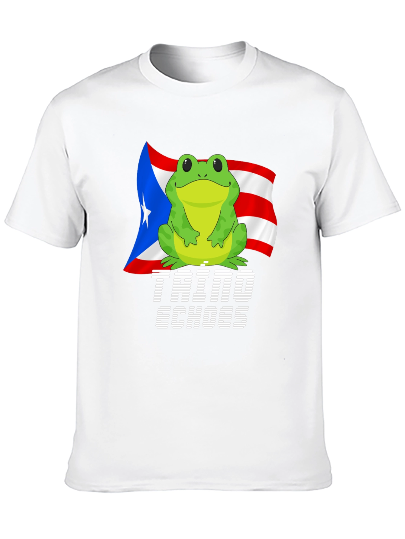 Puerto Rico Frog T-Shirt - Coqui Taino Echoes