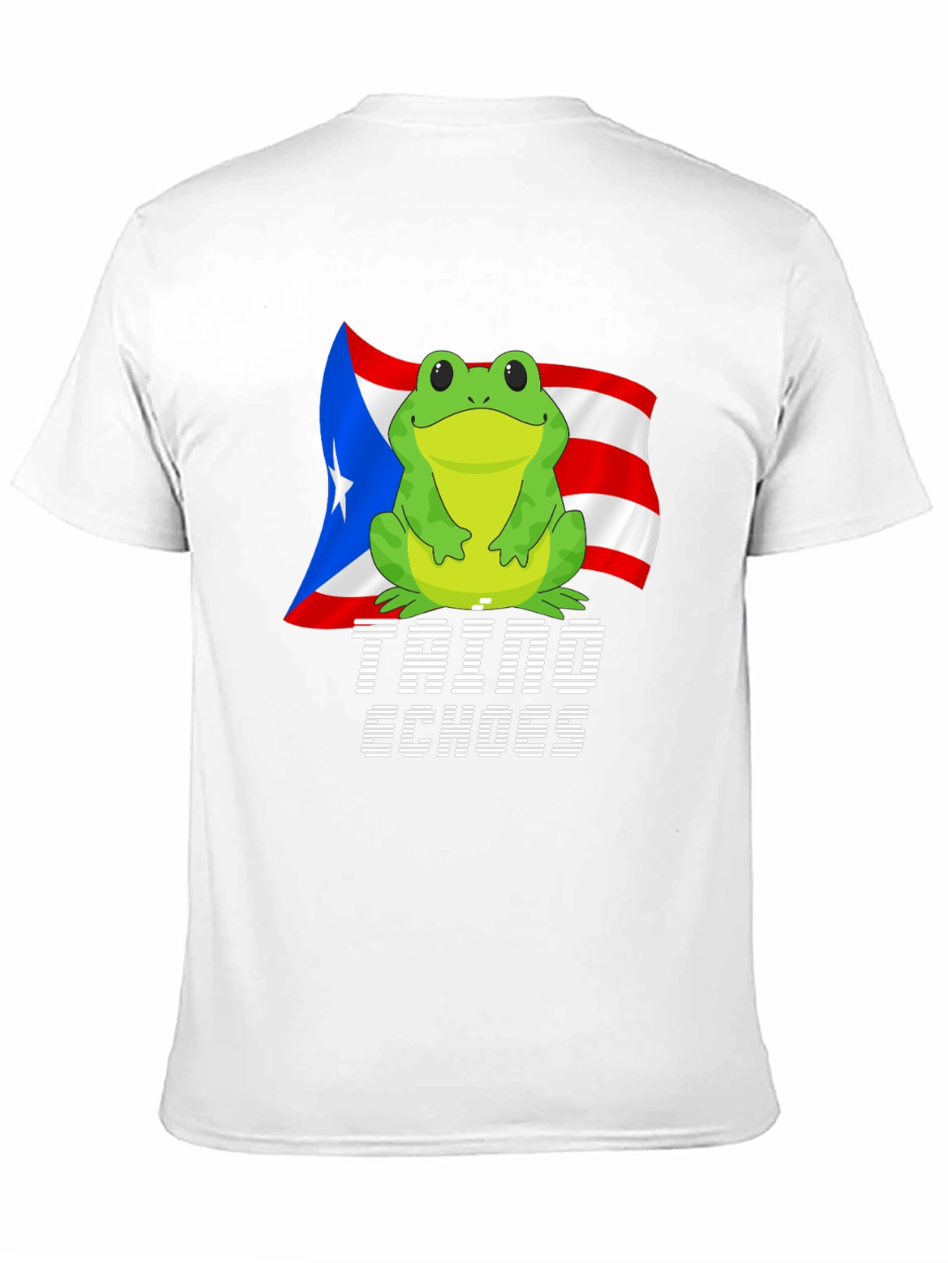 Puerto Rico Frog T-Shirt - Coqui Taino Echoes