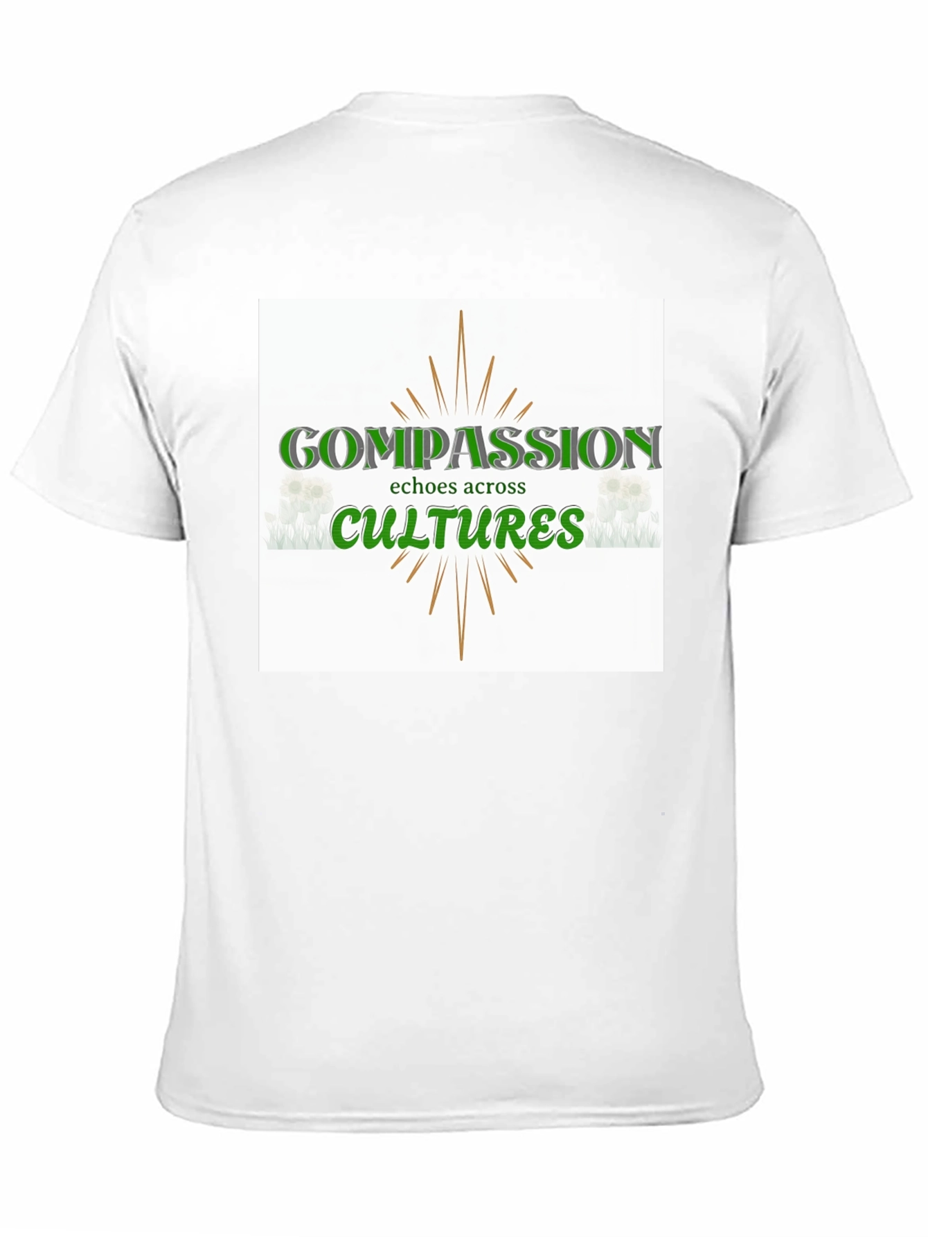 Compassion Across Cultures Graphic Tee - Black