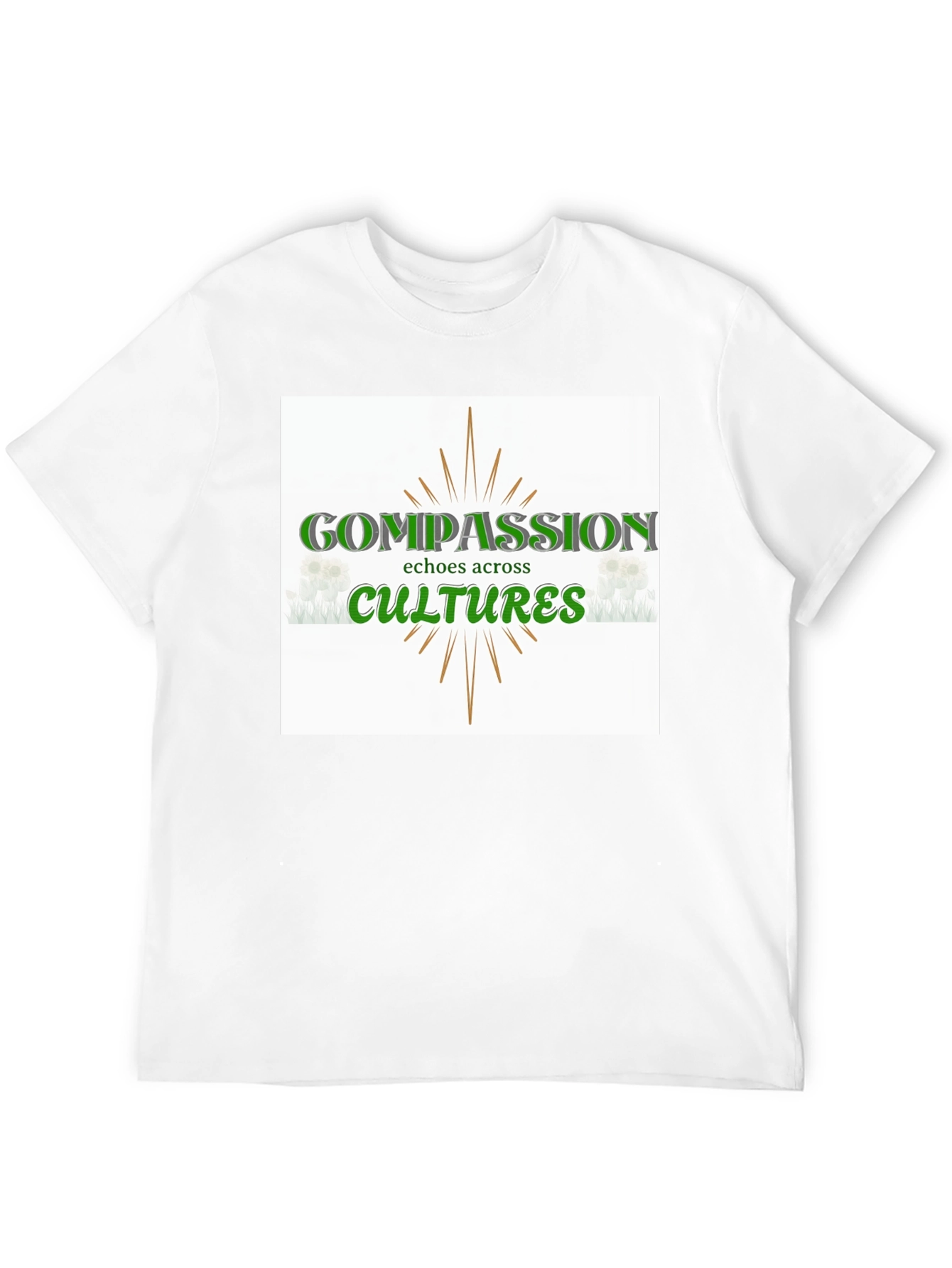 Compassion Across Cultures Graphic Tee - Black