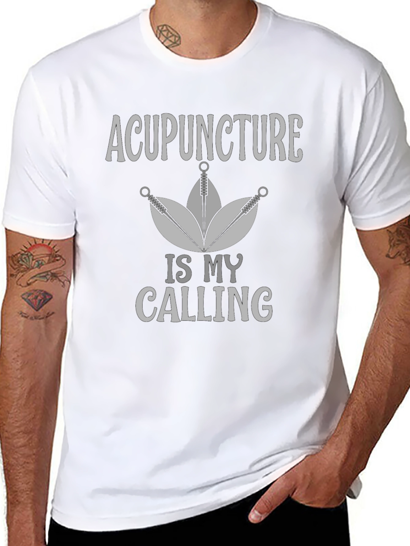 Acupuncture Is My Calling Graphic Tee