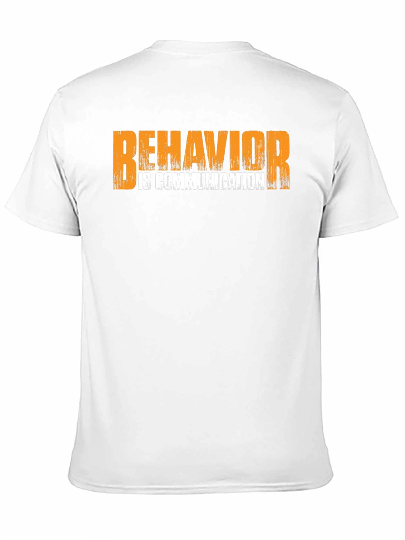 Behavior is Communication Black Graphic Tee