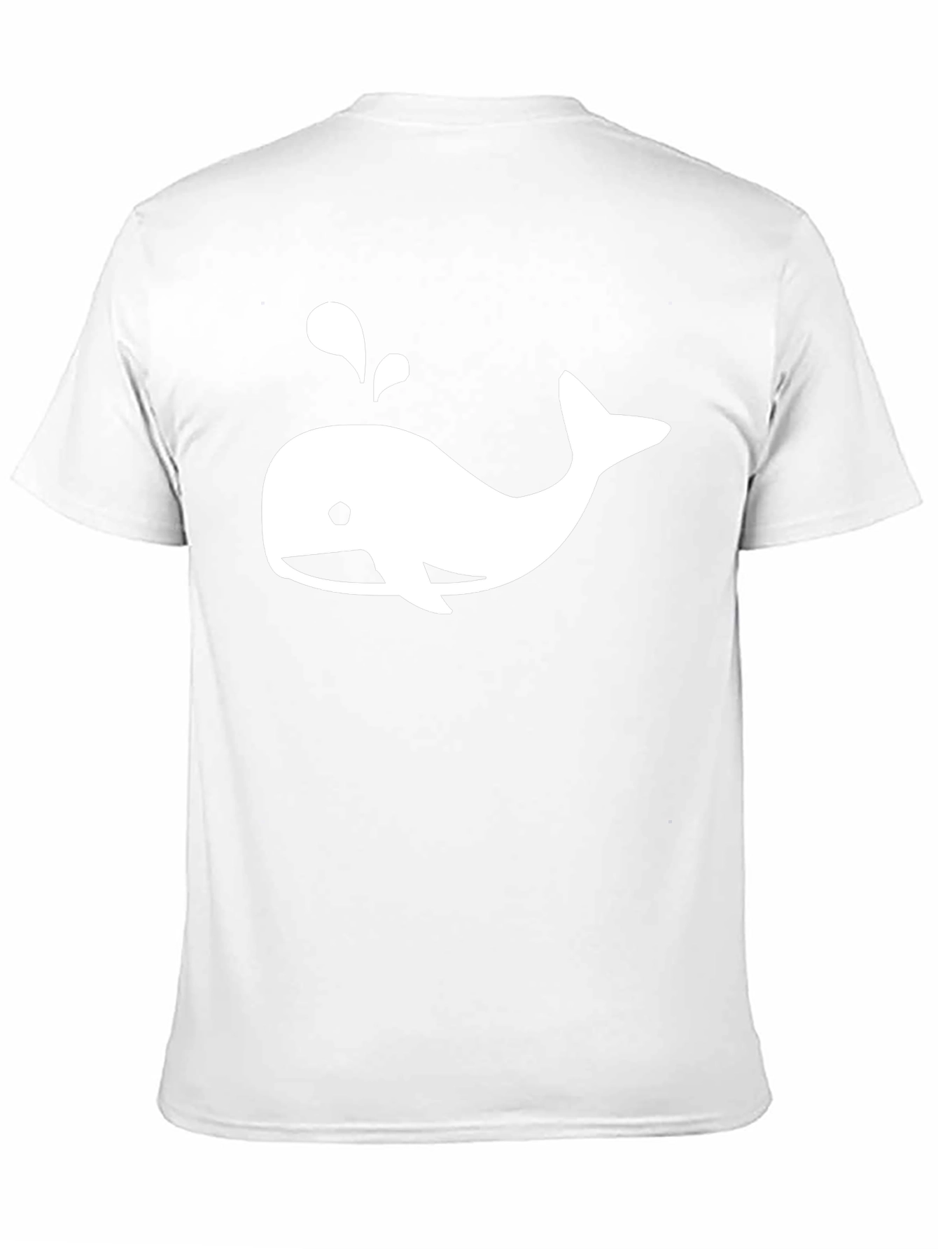 Whale Graphic Black T-Shirt