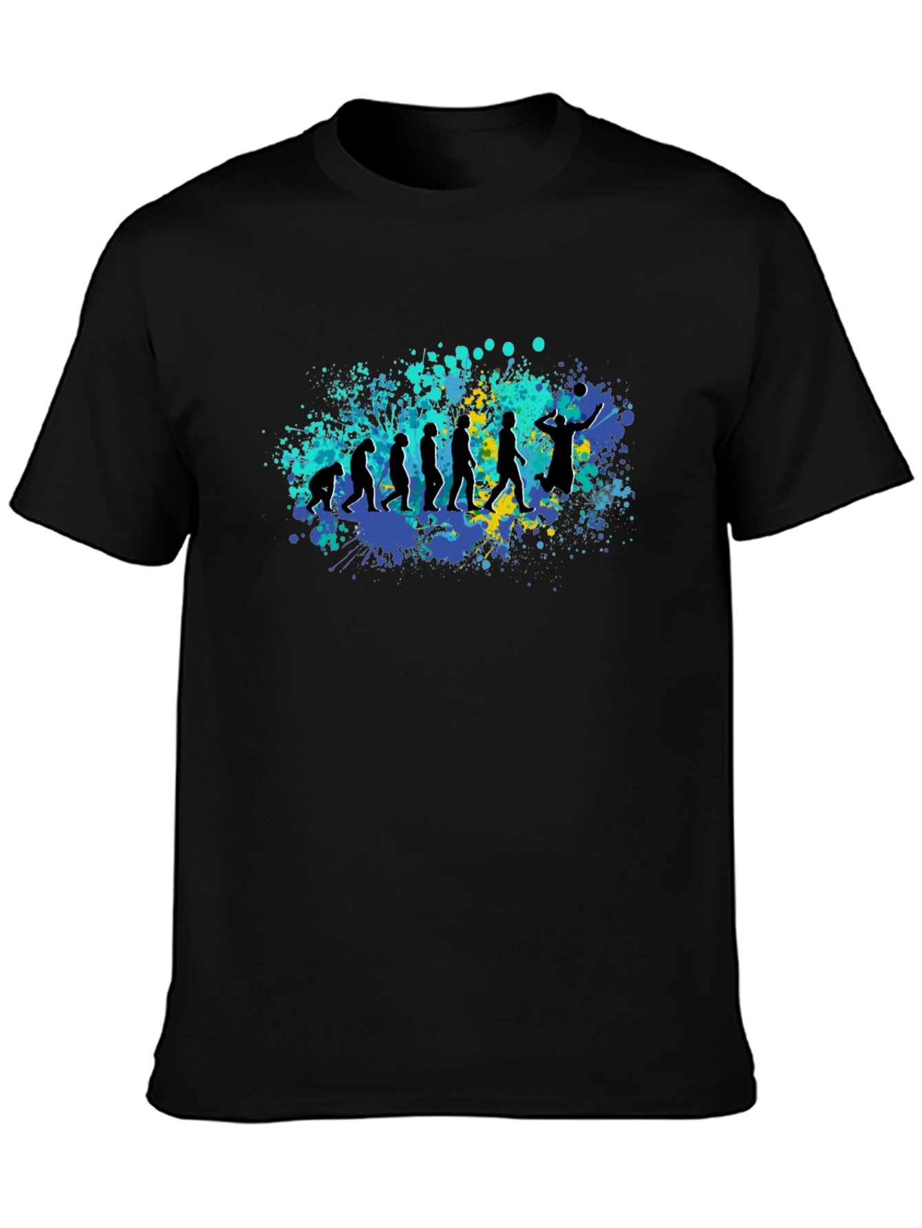 Evolution of Volleyball T-Shirt