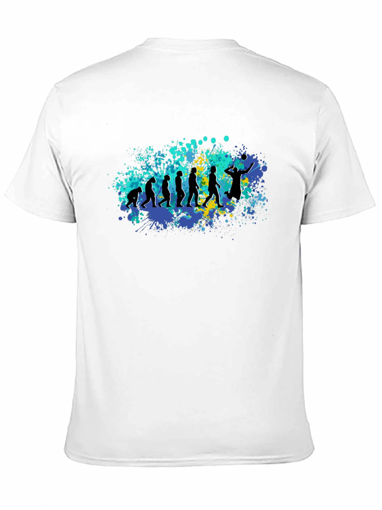 Evolution of Volleyball T-Shirt