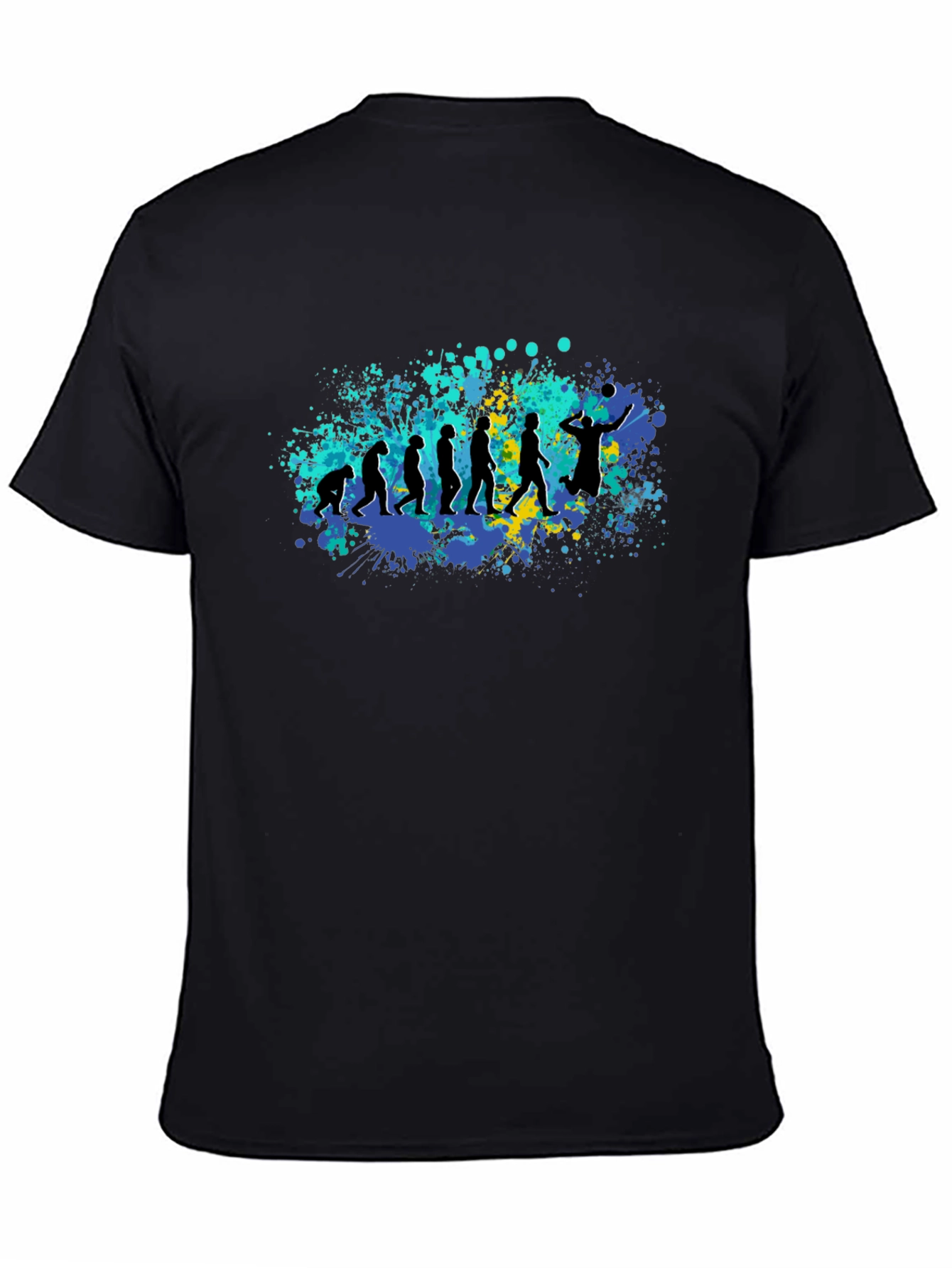 Evolution of Volleyball T-Shirt
