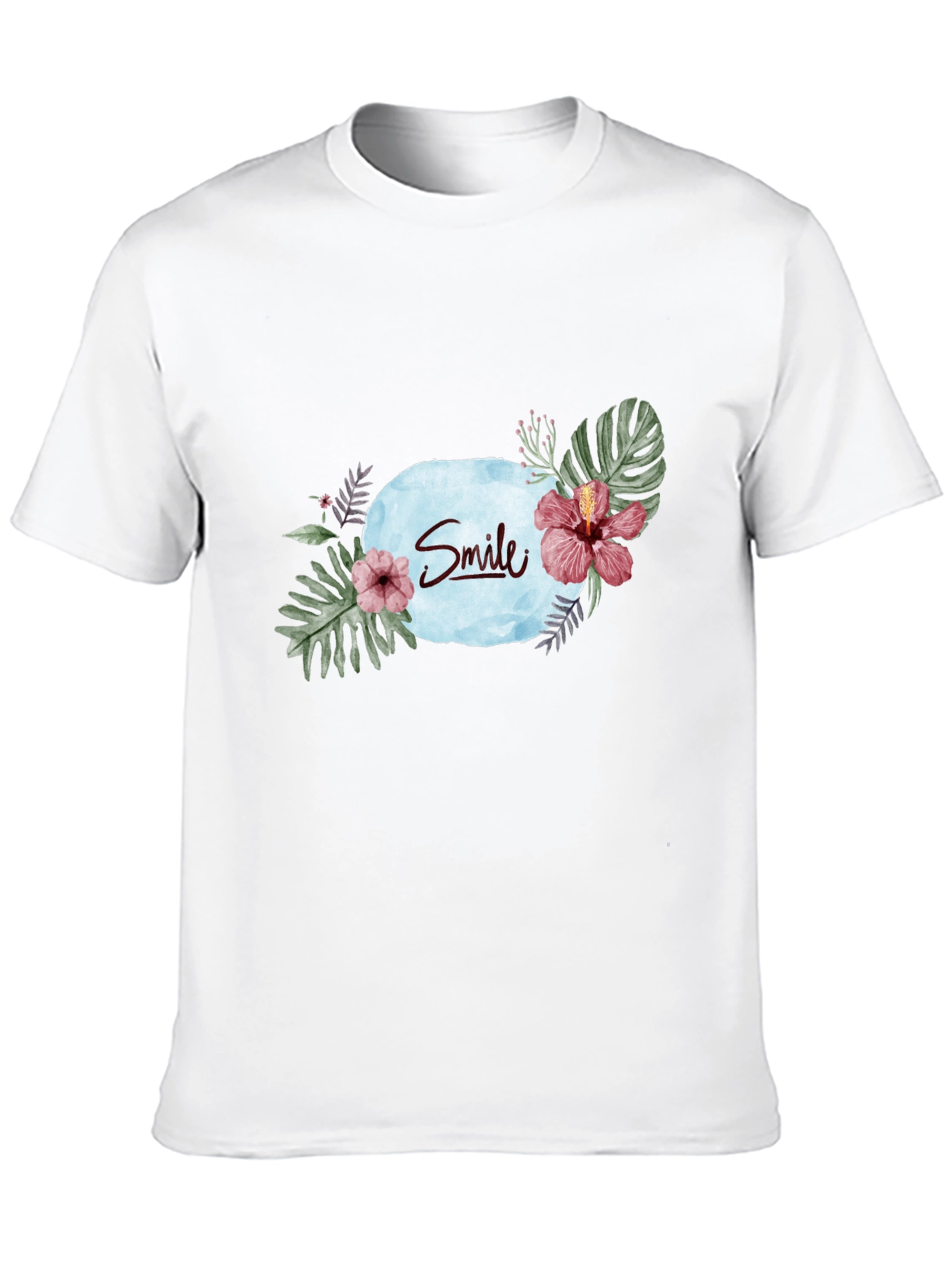 Smile Graphic Black T-Shirt
