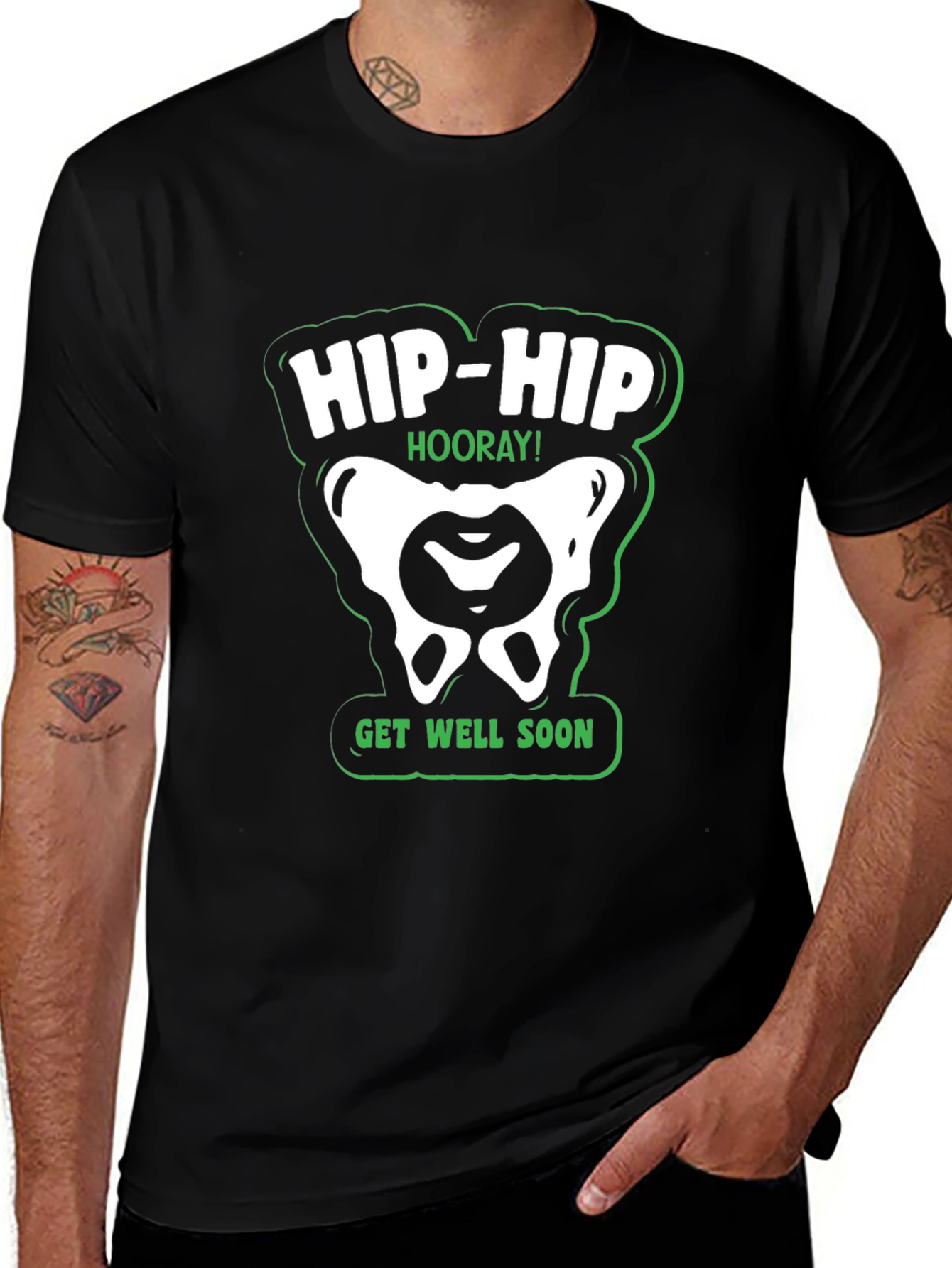 Hip Hip Hooray Get Well Soon T-Shirt