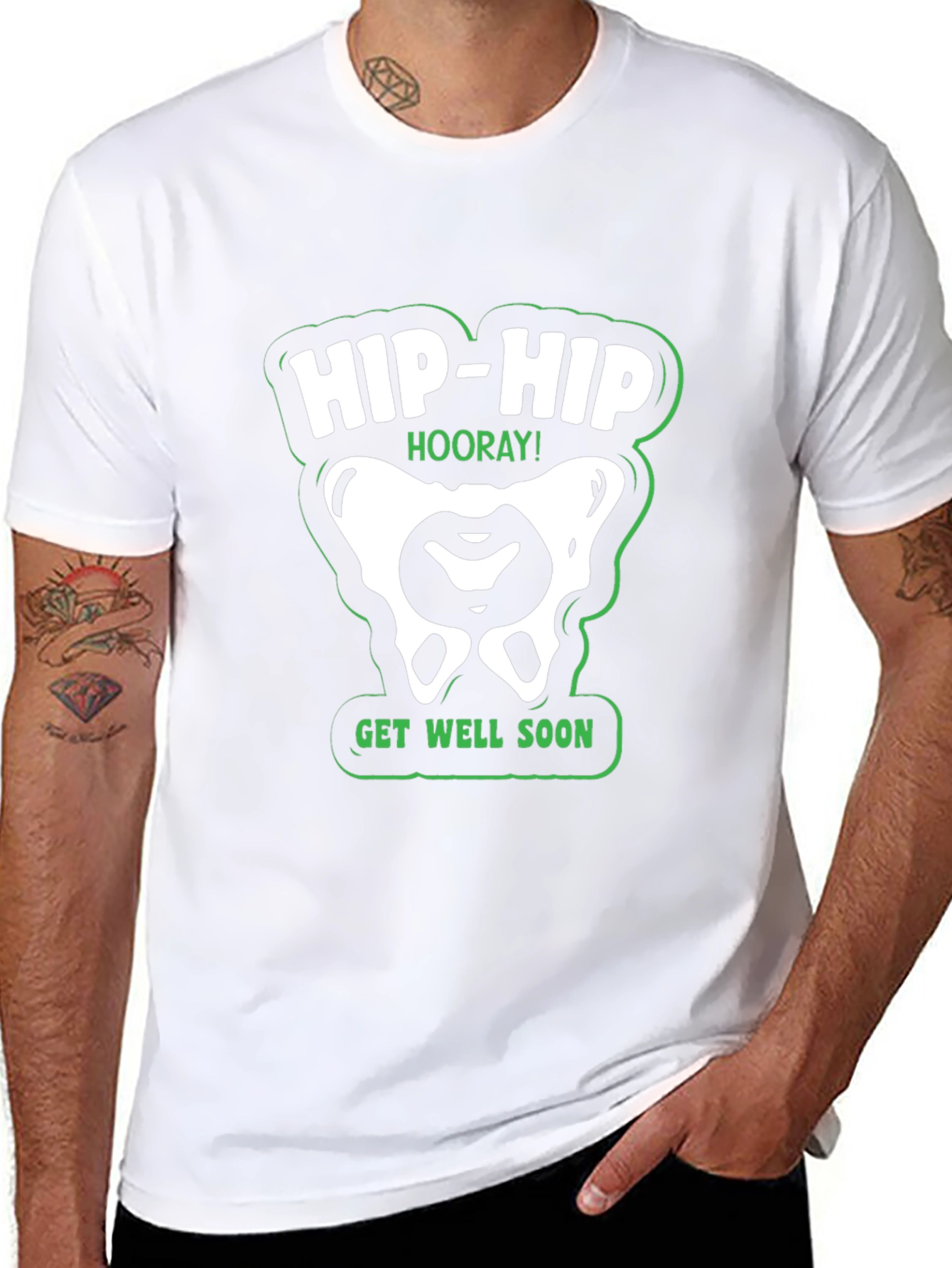 Hip Hip Hooray Get Well Soon T-Shirt