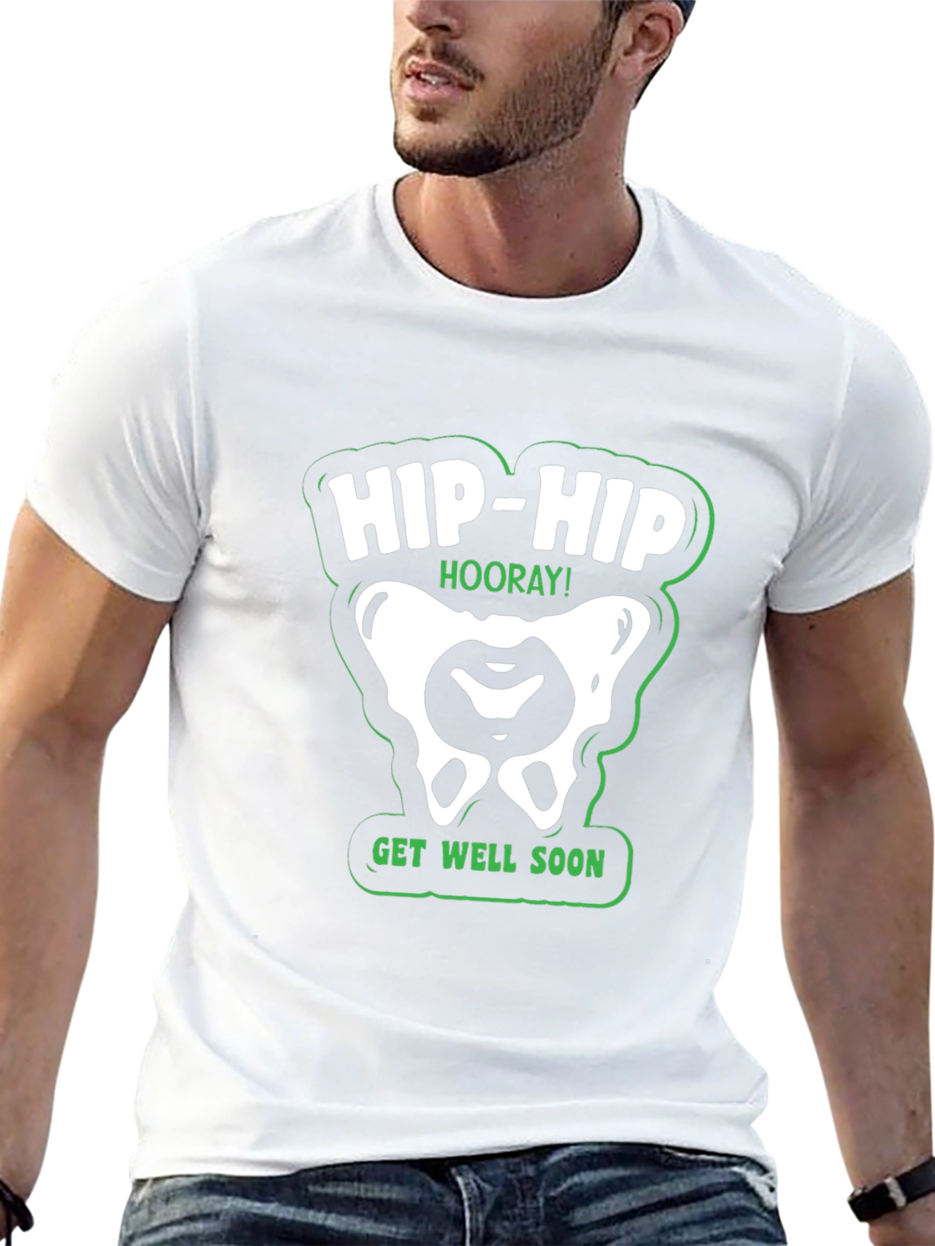 Hip Hip Hooray Get Well Soon T-Shirt