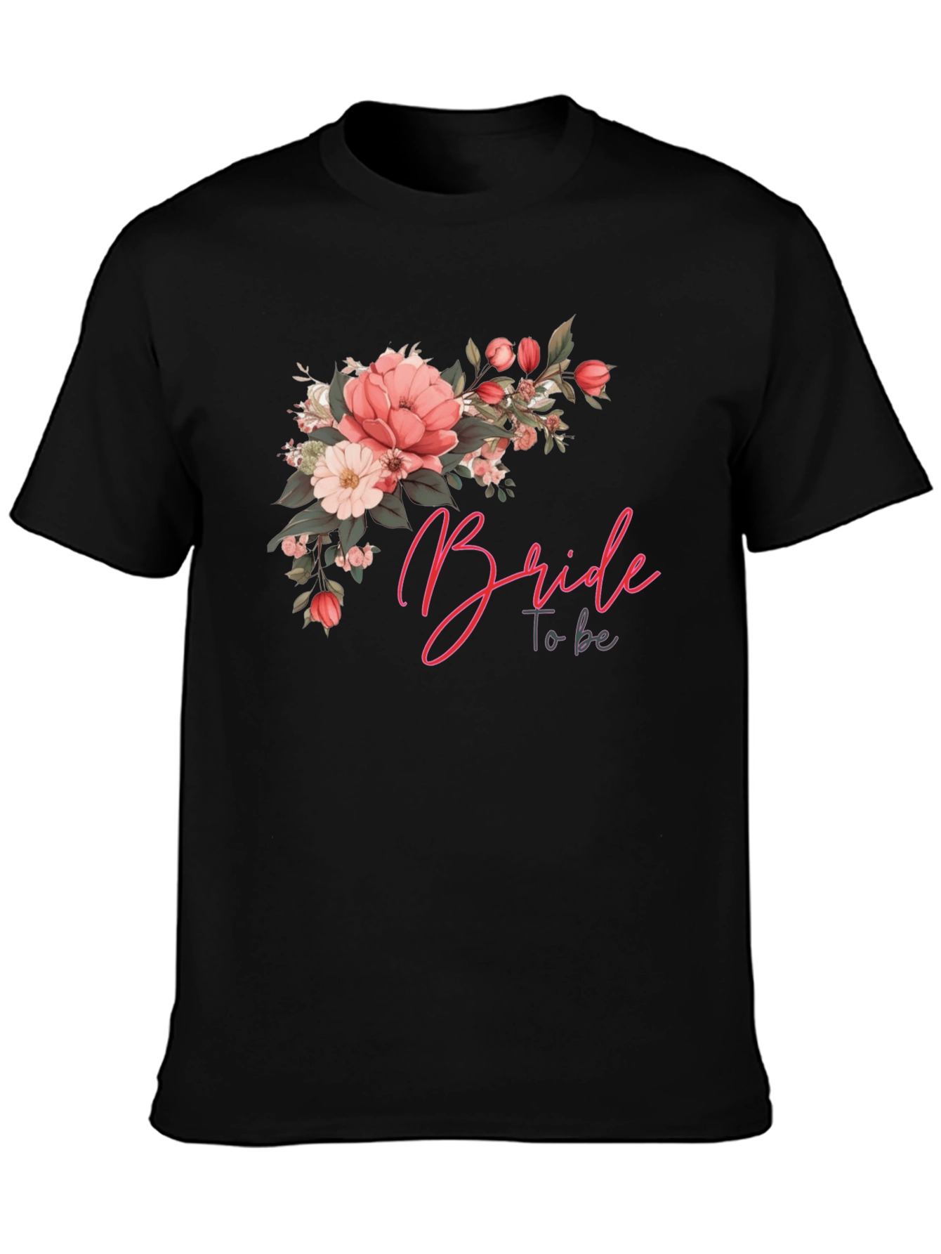 Bride To Be Floral Tee