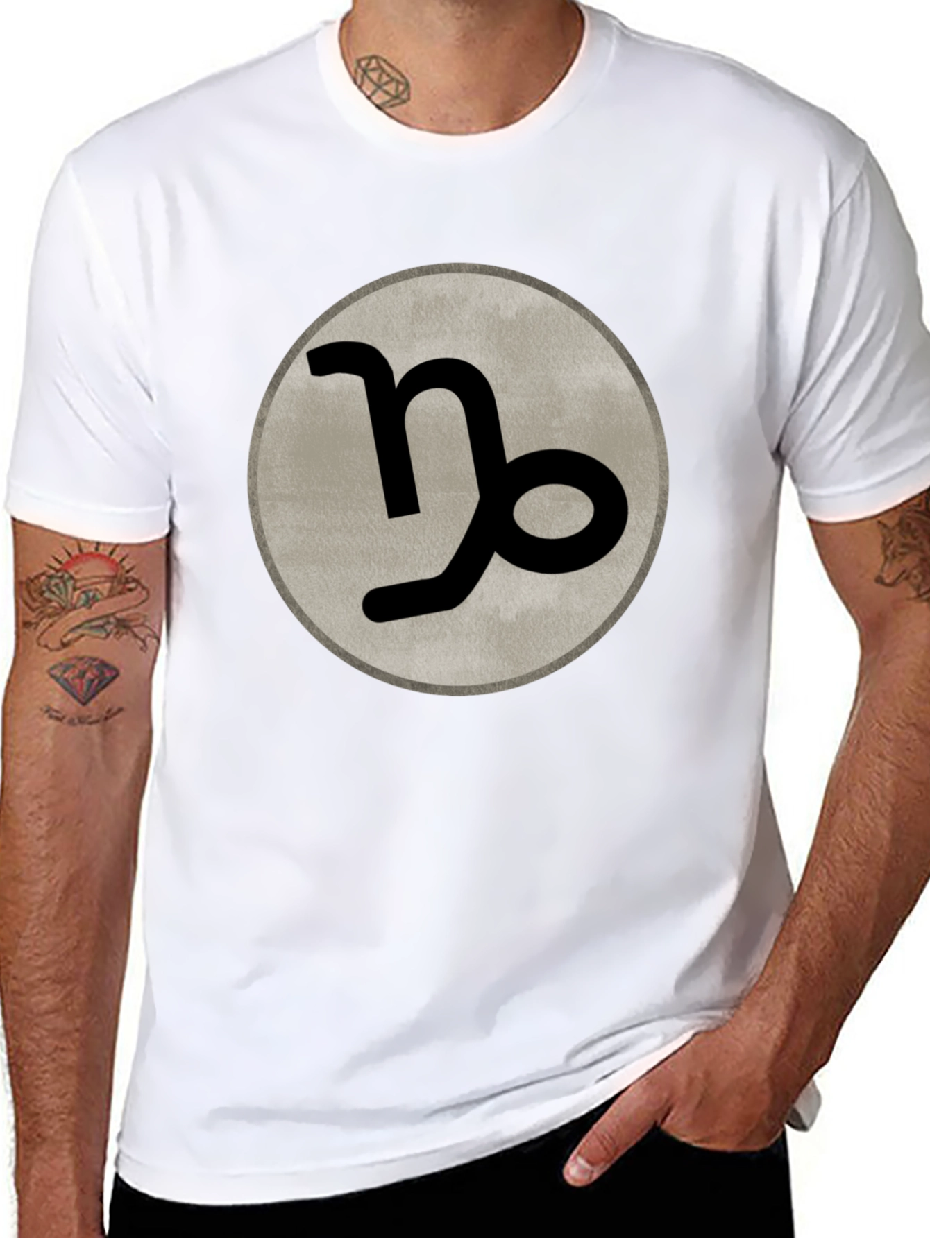 Capricorn Zodiac Sign Graphic Tee