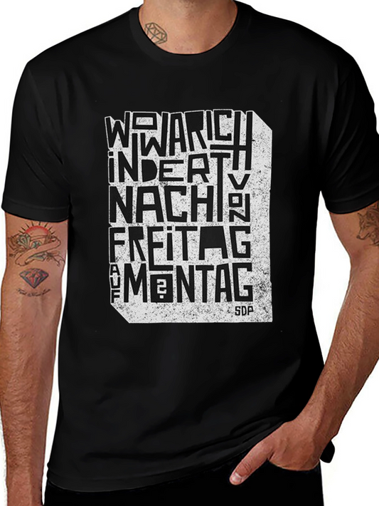 W.W.A.R.I.C.H. T-Shirt - Black Graphic Tee