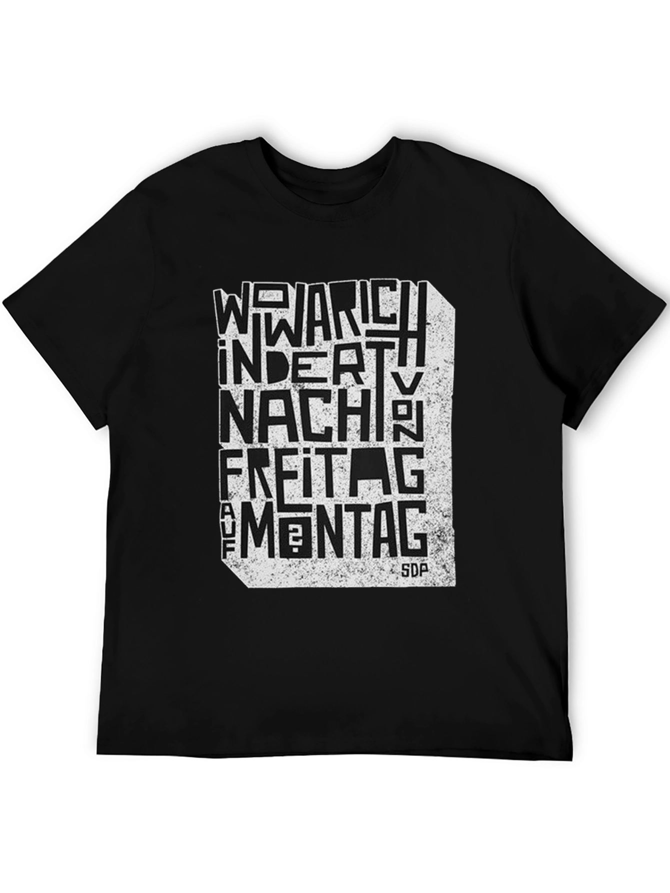 W.W.A.R.I.C.H. T-Shirt - Black Graphic Tee