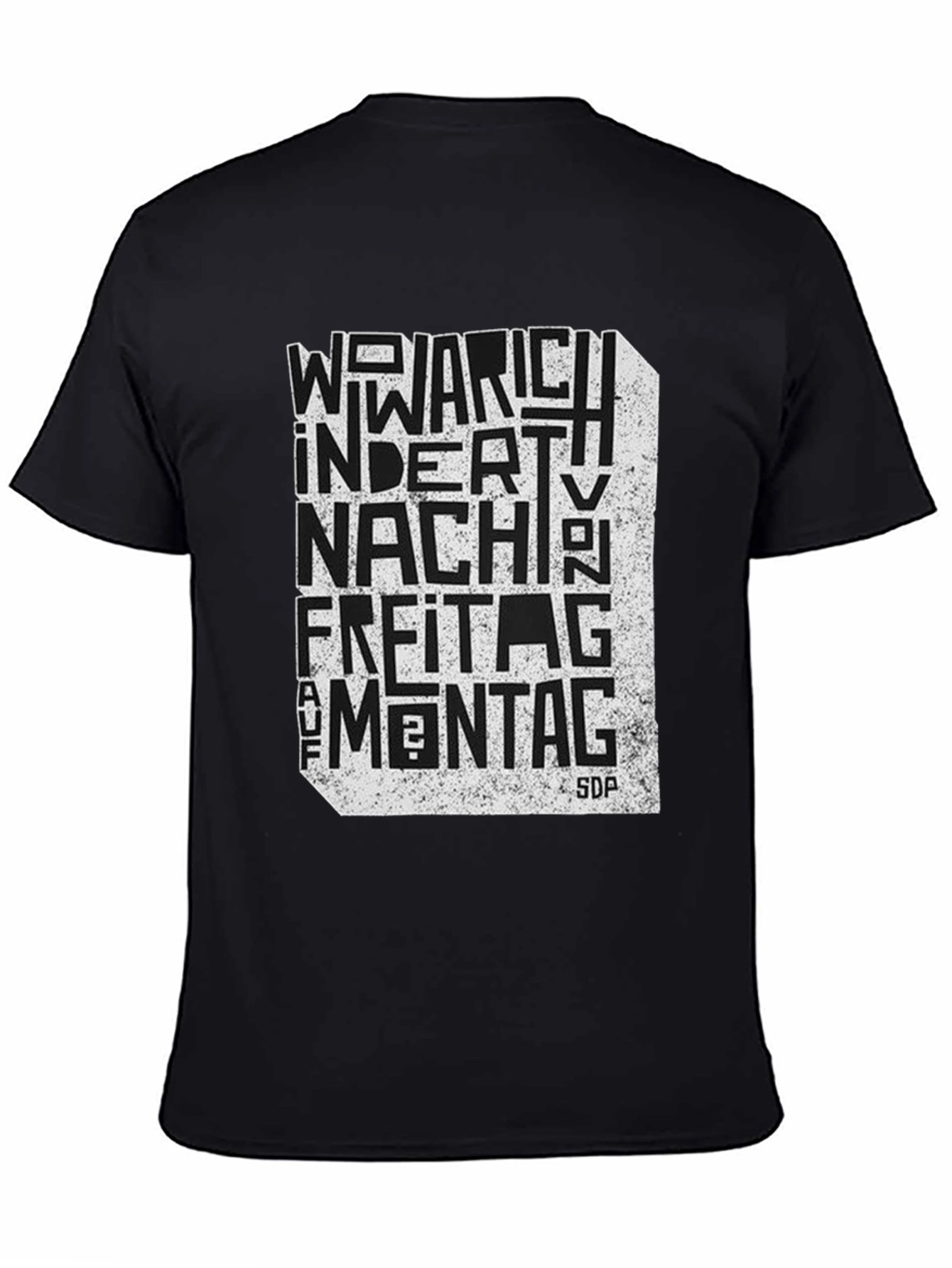 W.W.A.R.I.C.H. T-Shirt - Black Graphic Tee
