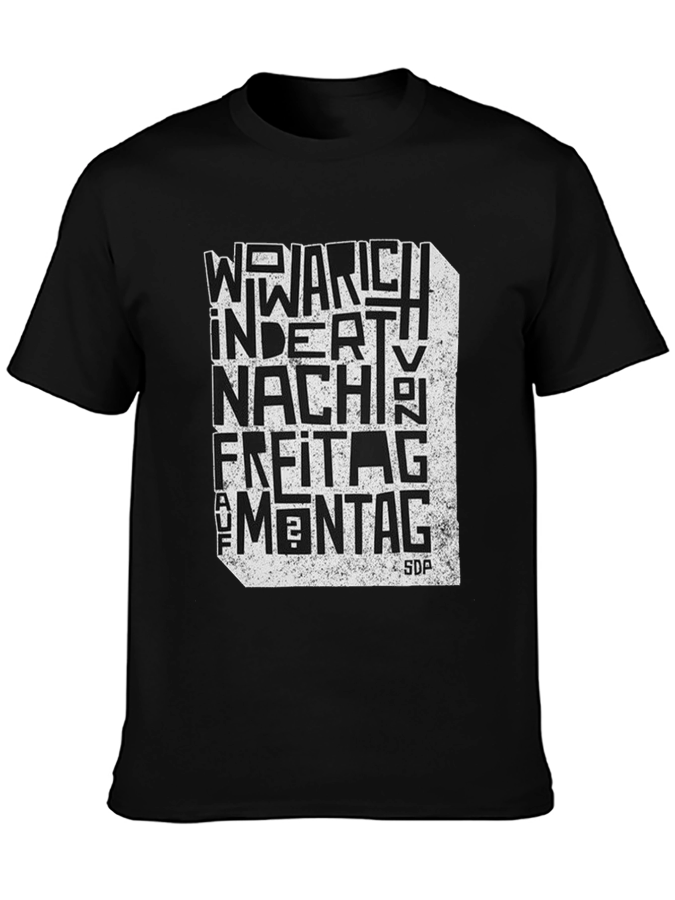 W.W.A.R.I.C.H. T-Shirt - Black Graphic Tee