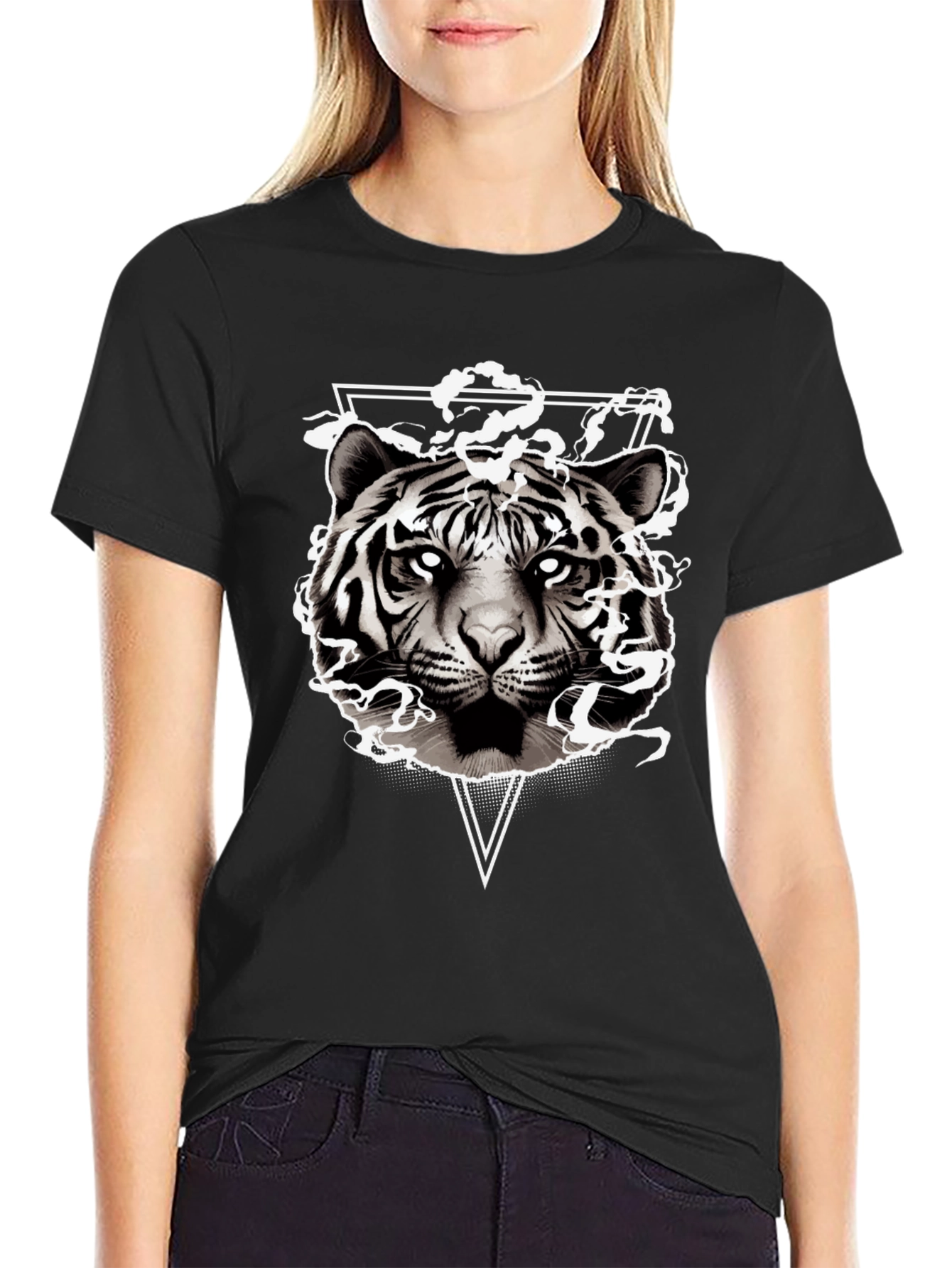 Tiger Graphic Tee - Cool Animal Design