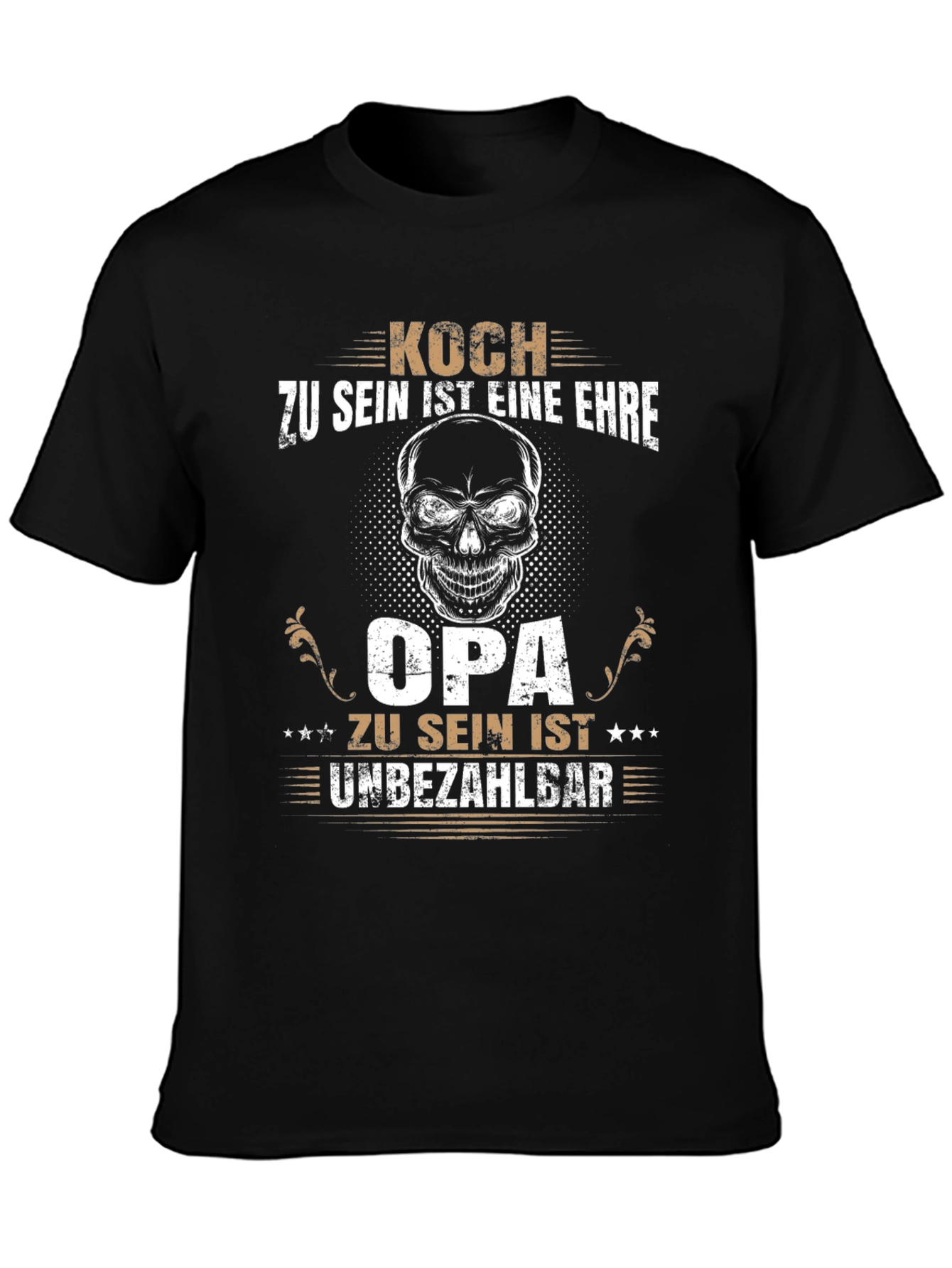 Koch Opa Graphic T-Shirt - Chef Grandpa Humor