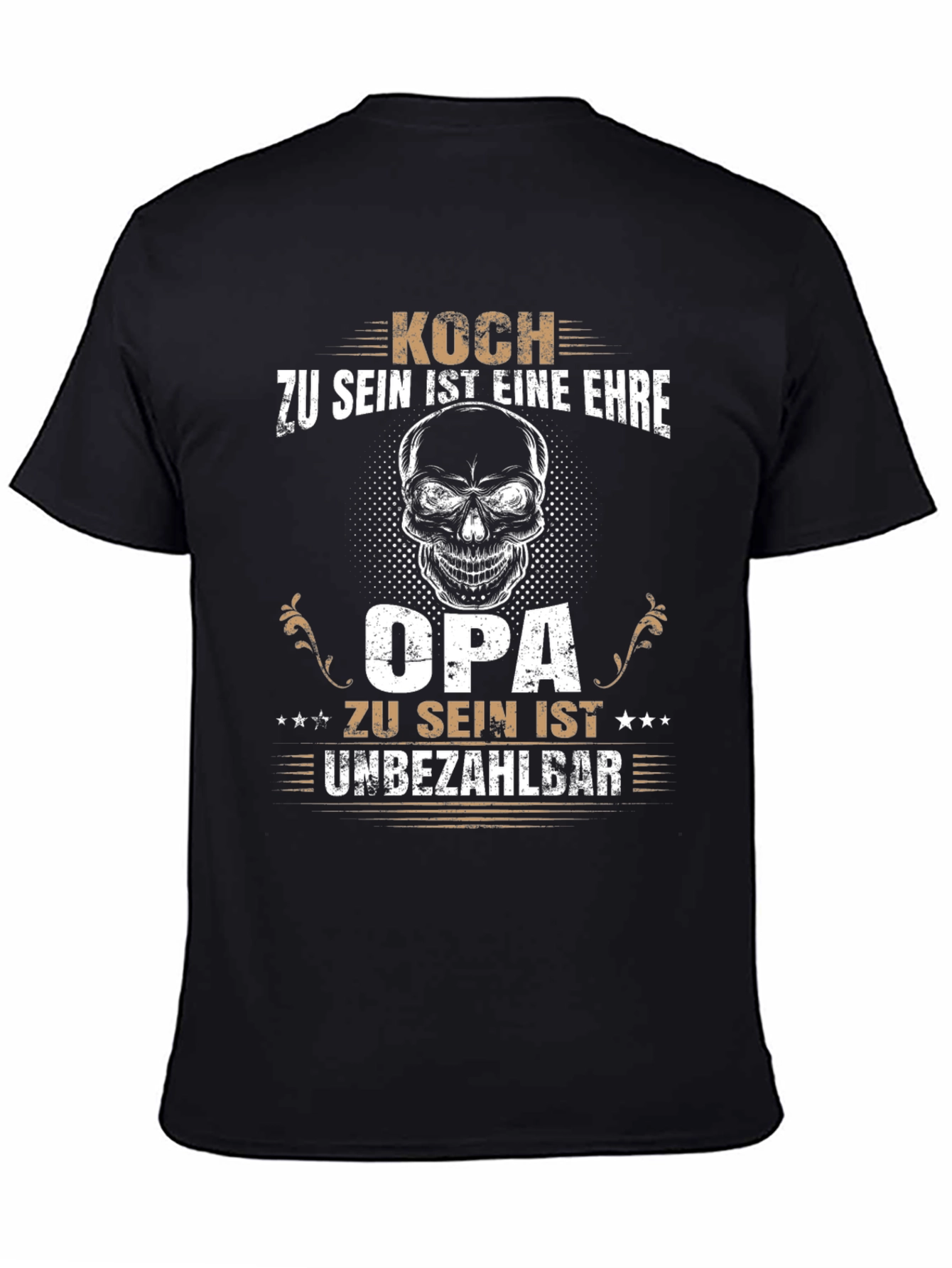 Koch Opa Graphic T-Shirt - Chef Grandpa Humor