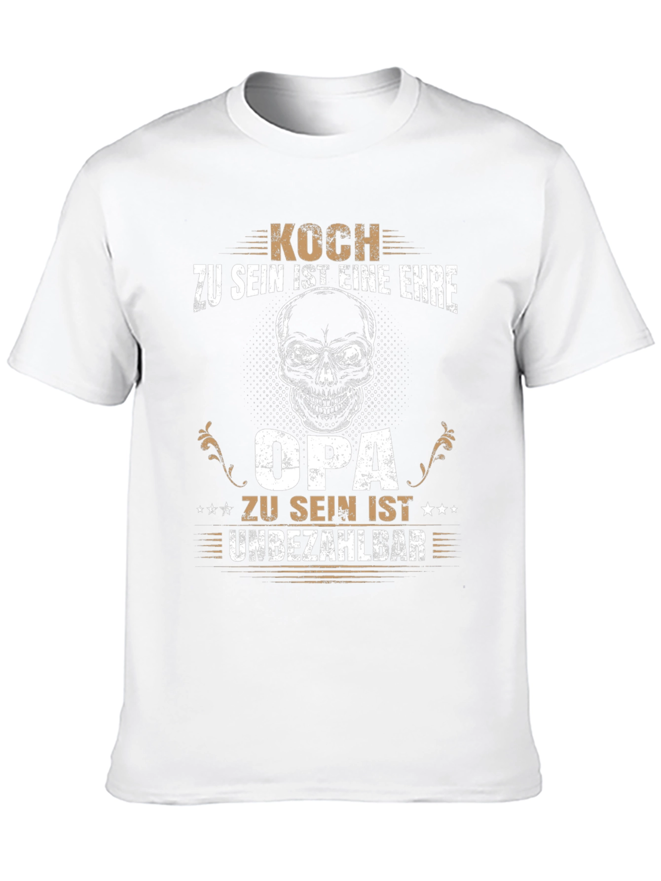 Koch Opa Graphic T-Shirt - Chef Grandpa Humor