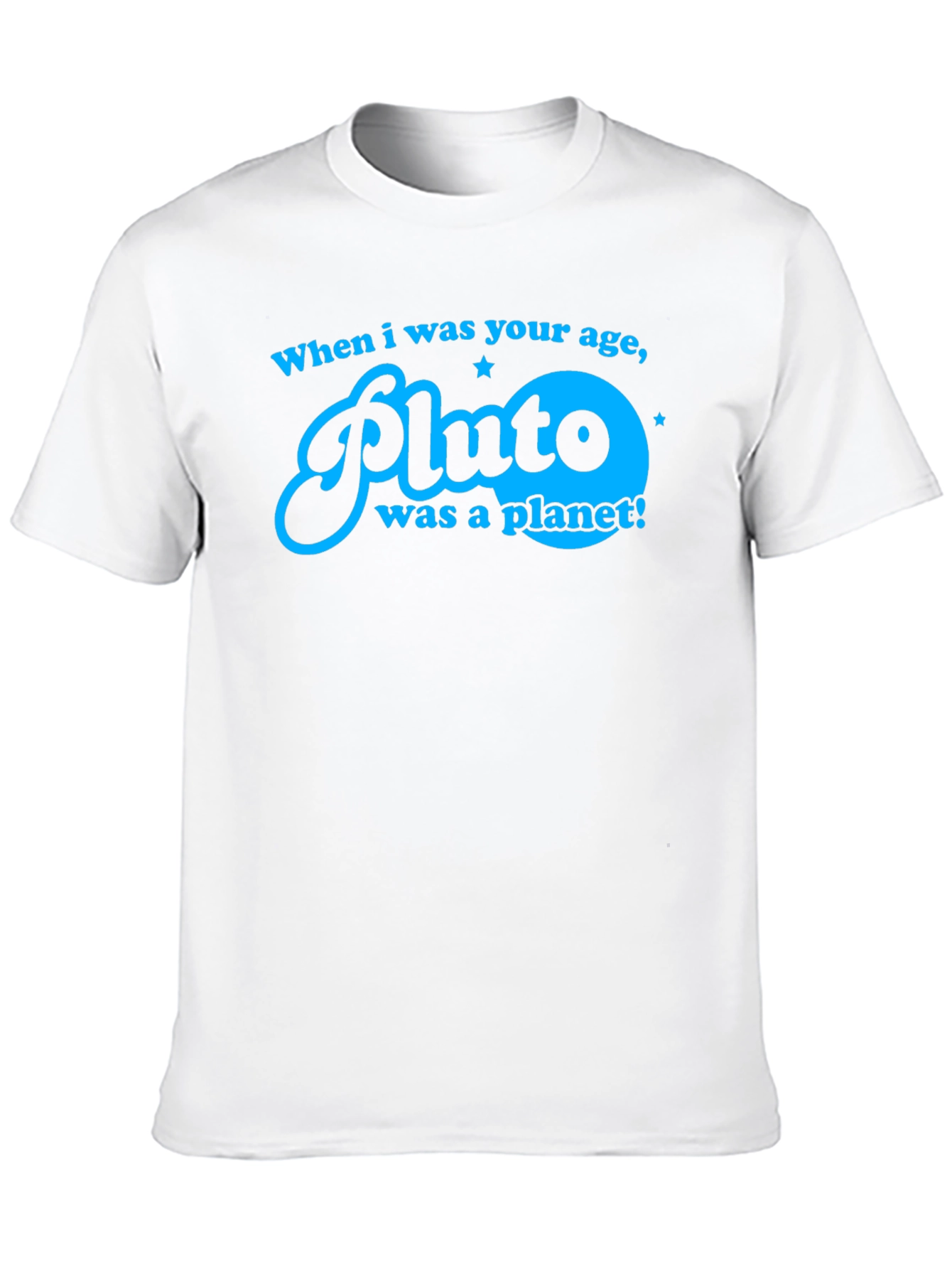 Retro Pluto Planet T-Shirt - Astronomy Space Tee