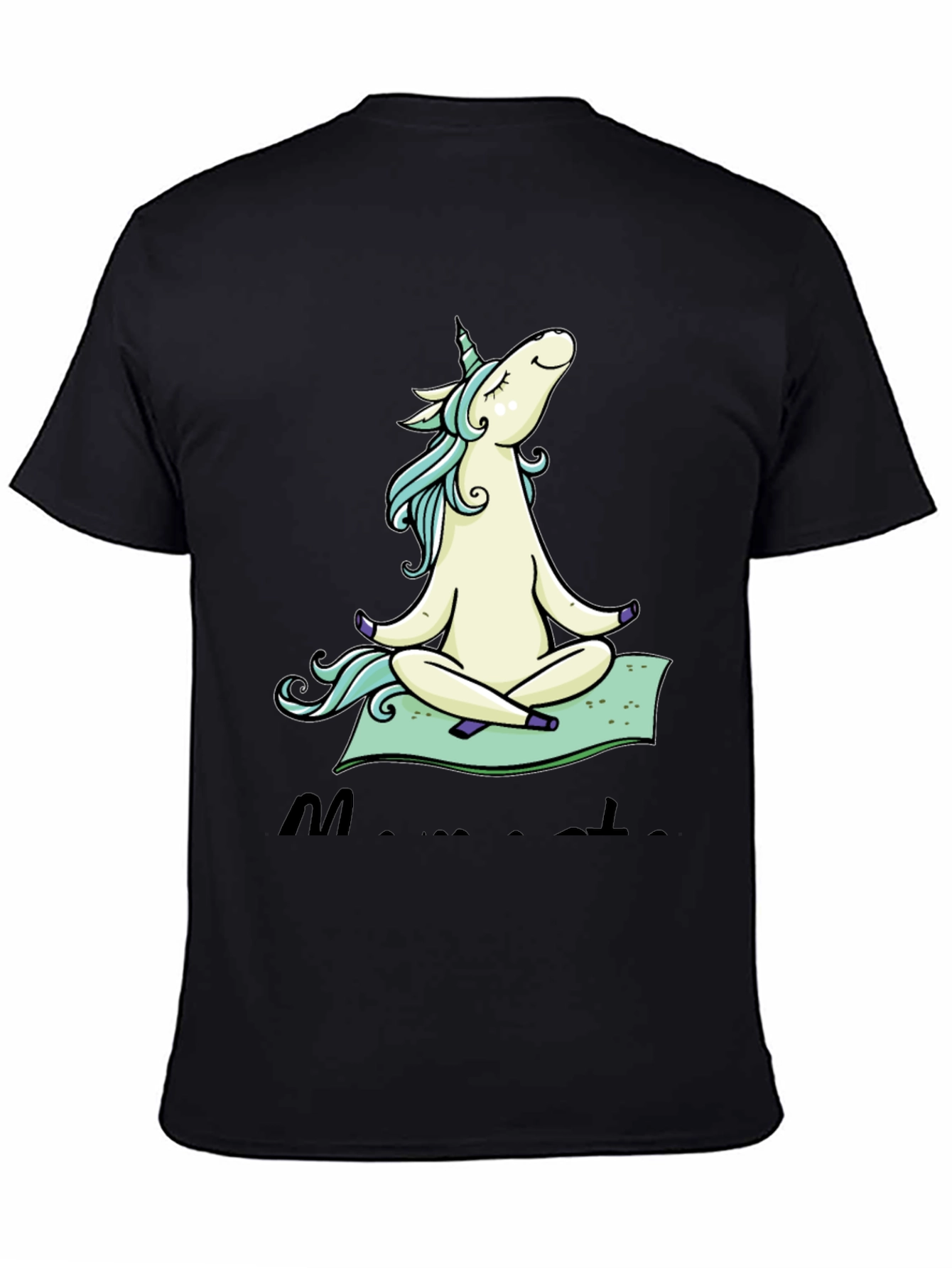 Zen Unicorn T-Shirt: Meditating Graphic Tee