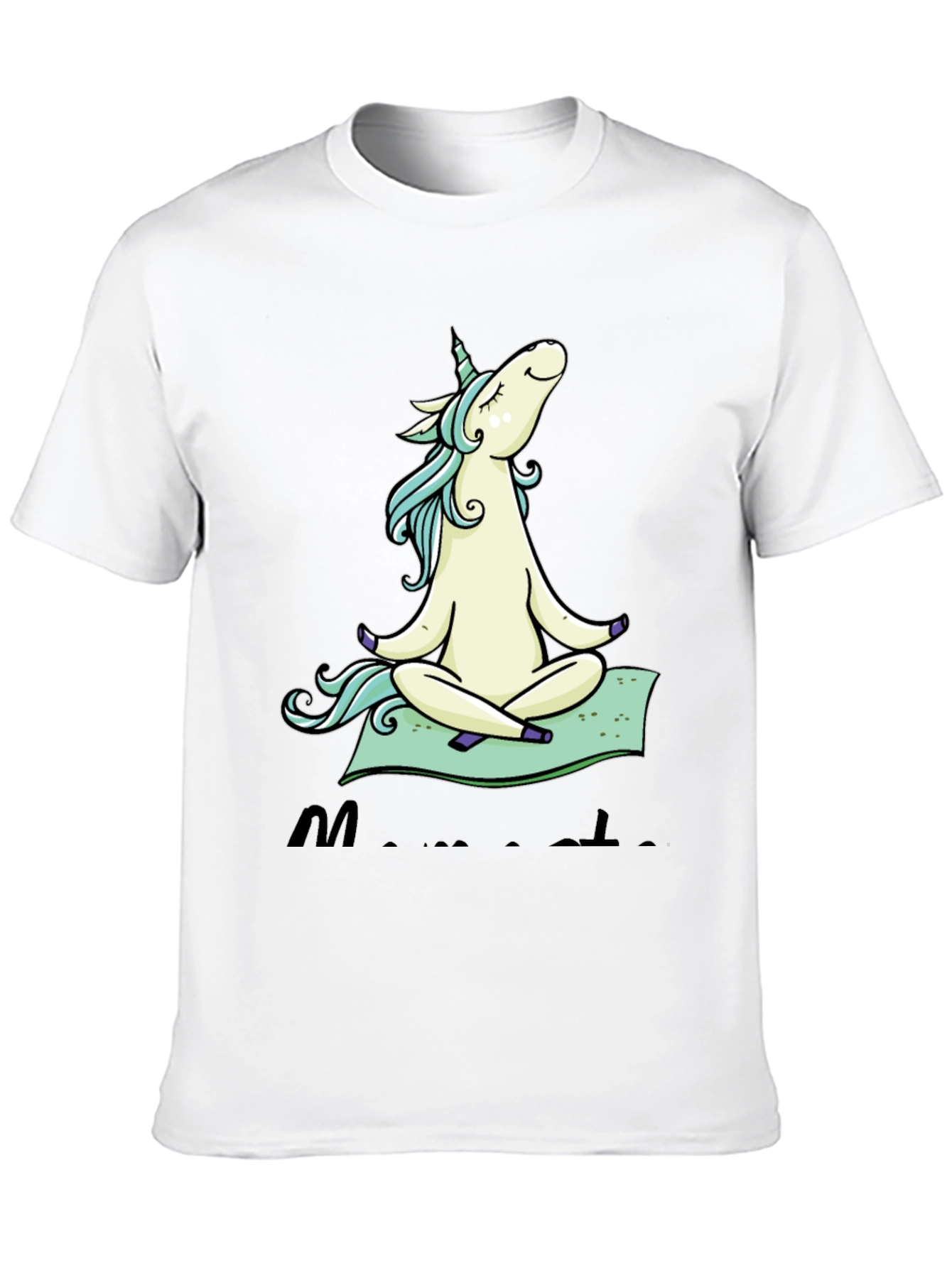 Zen Unicorn T-Shirt: Meditating Graphic Tee