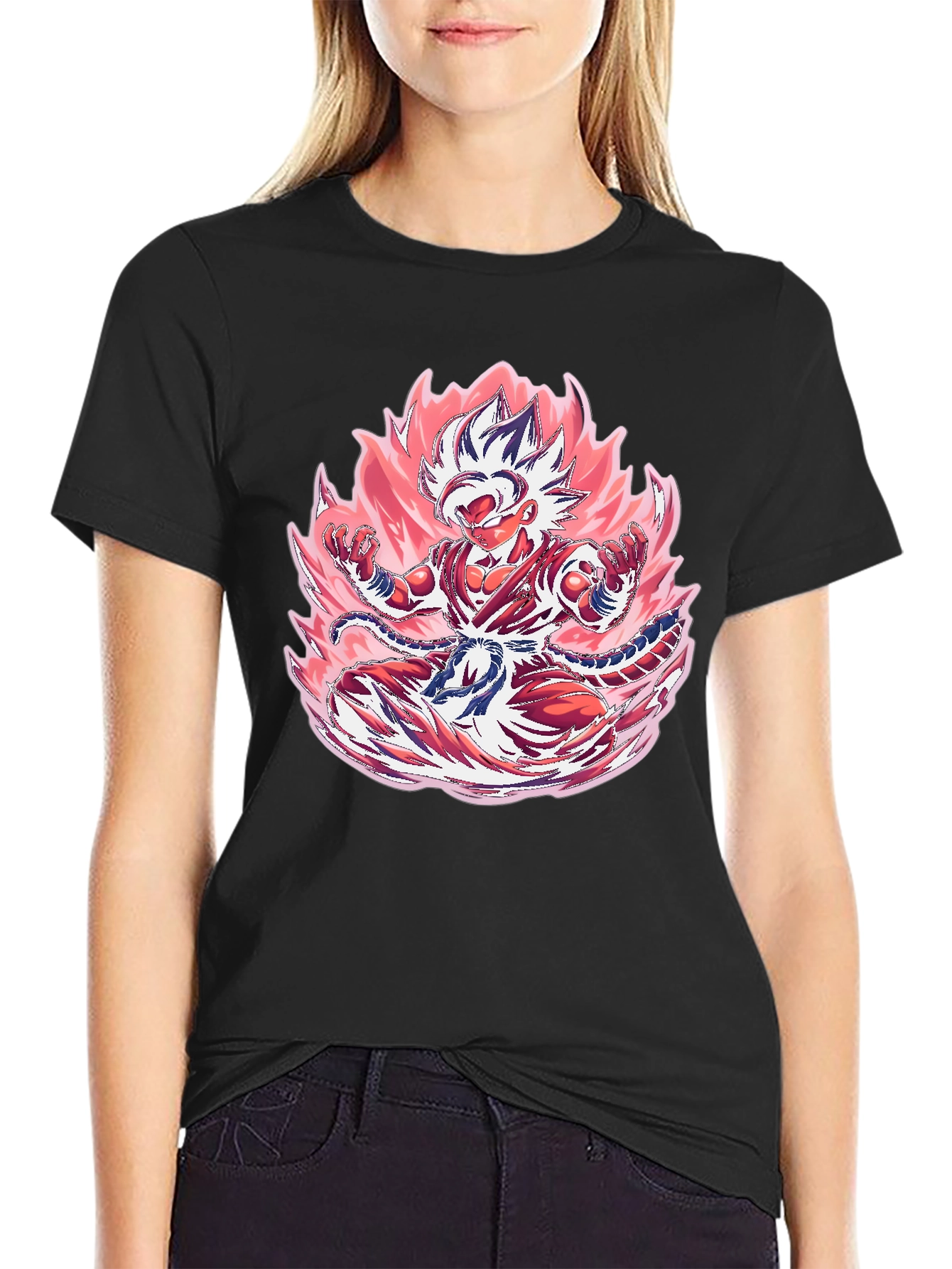 Dragon Ball Super Saiyan Rose Goku Black T-Shirt