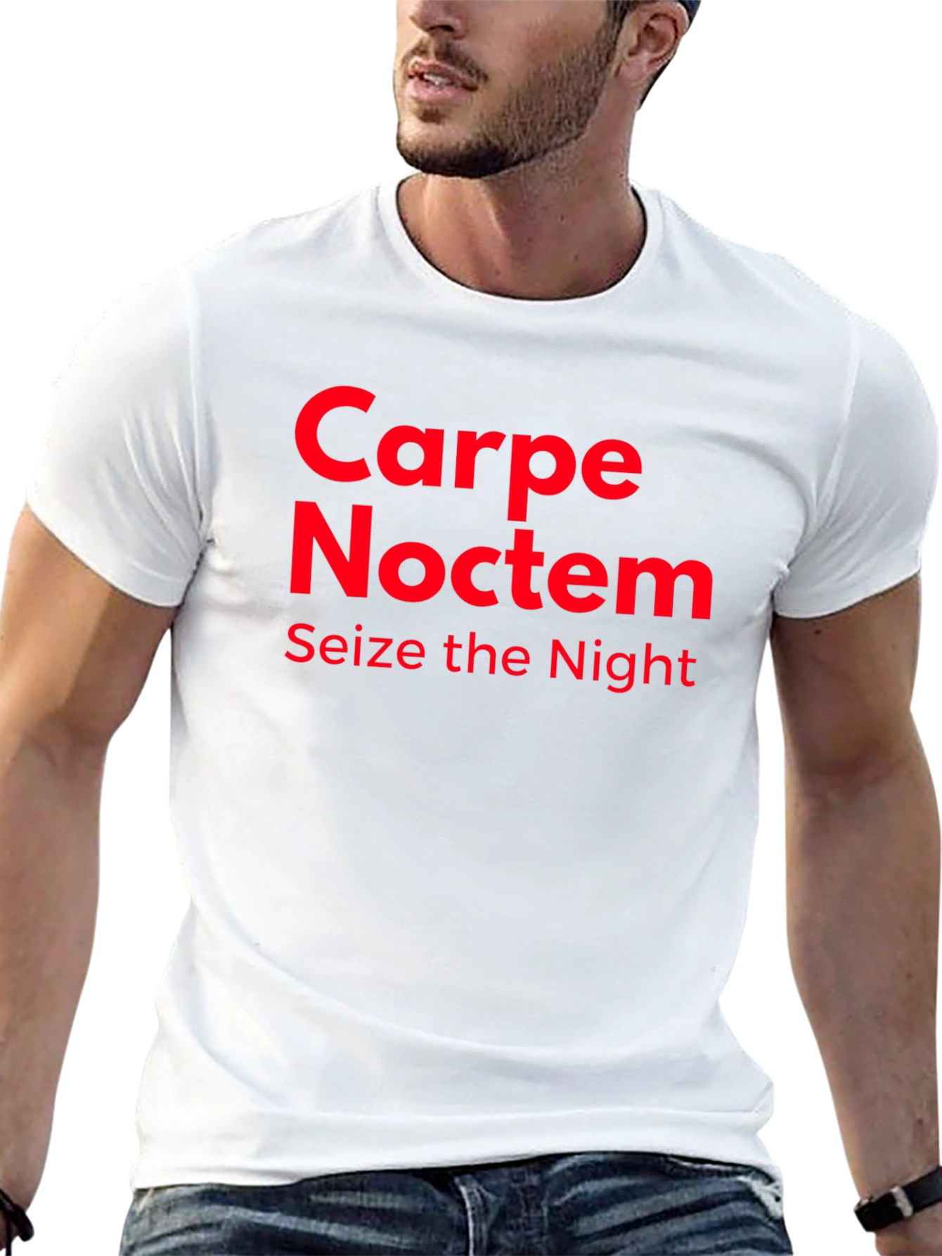 Carpe Noctem Graphic T-Shirt - Seize the Night!