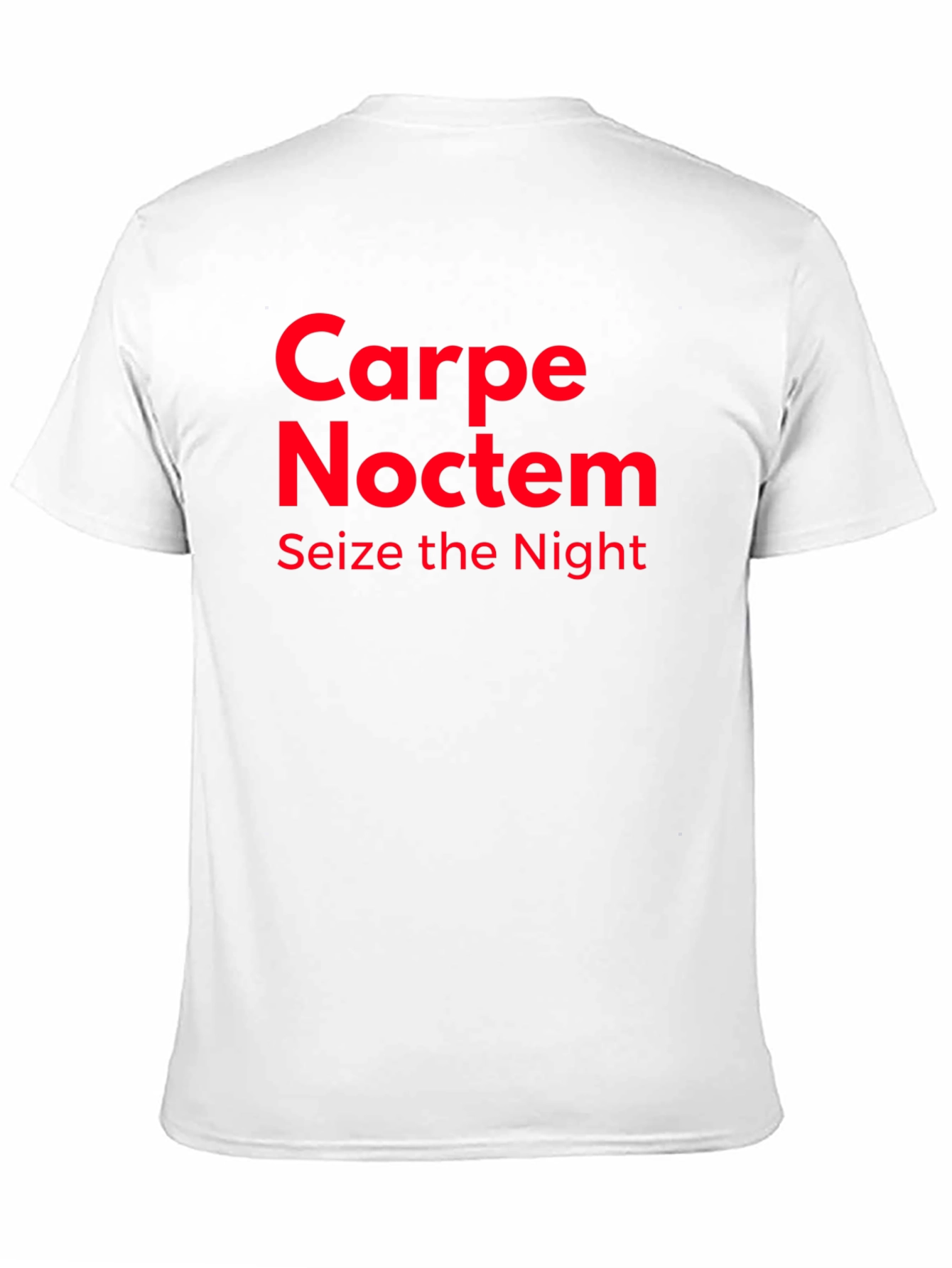 Carpe Noctem Graphic T-Shirt - Seize the Night!