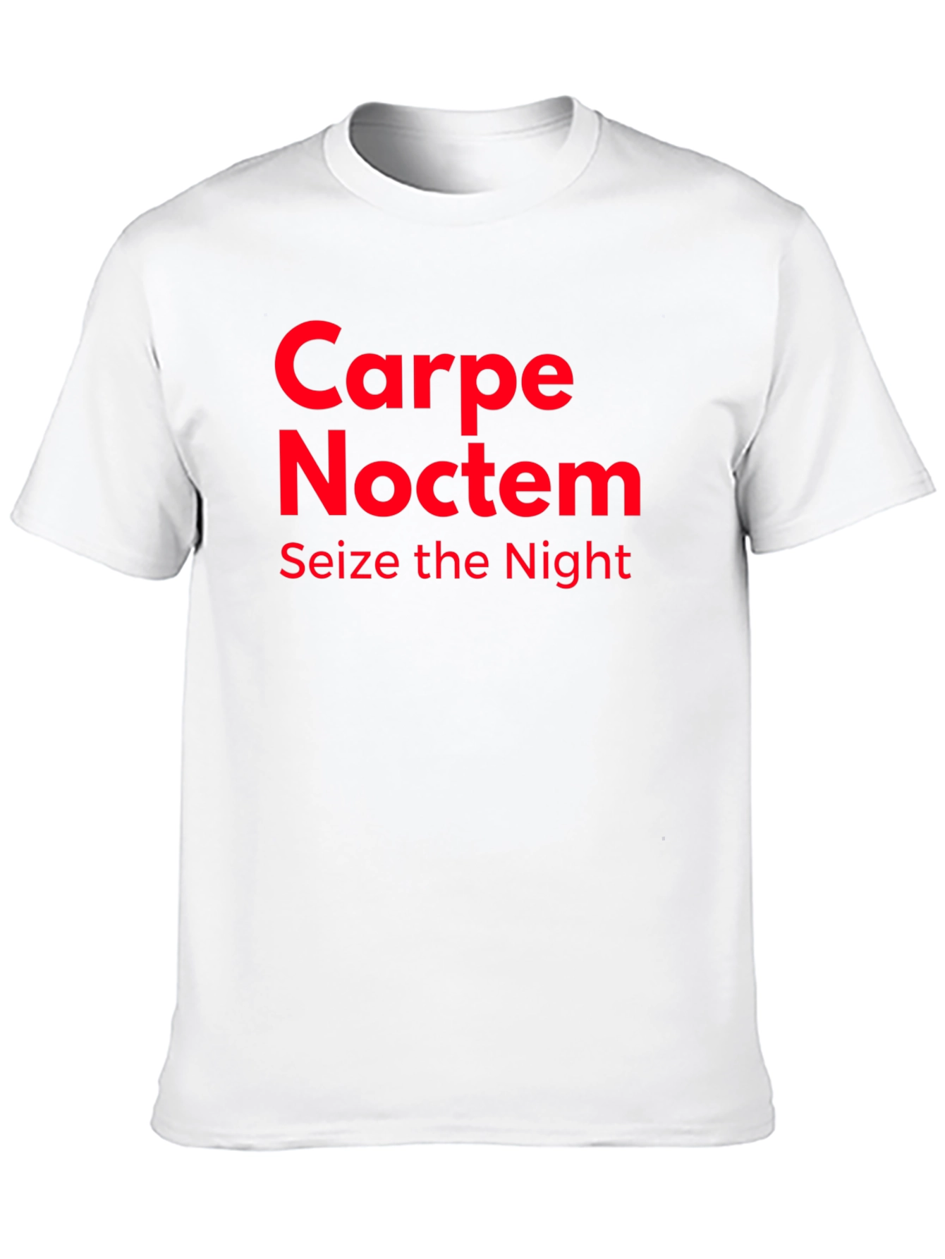 Carpe Noctem Graphic T-Shirt - Seize the Night!