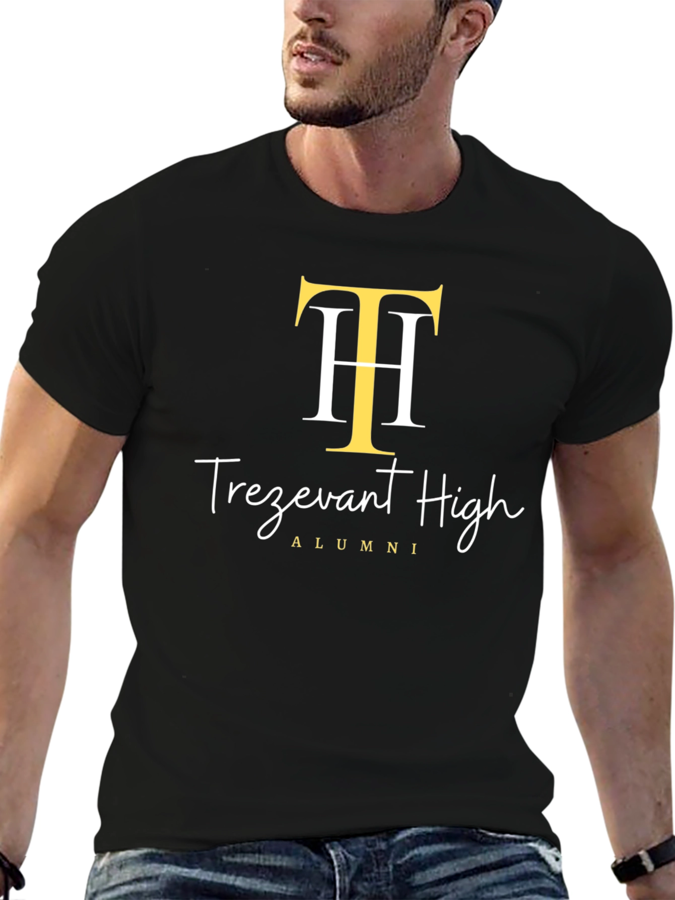 Trezevant High Alumni Black T-Shirt