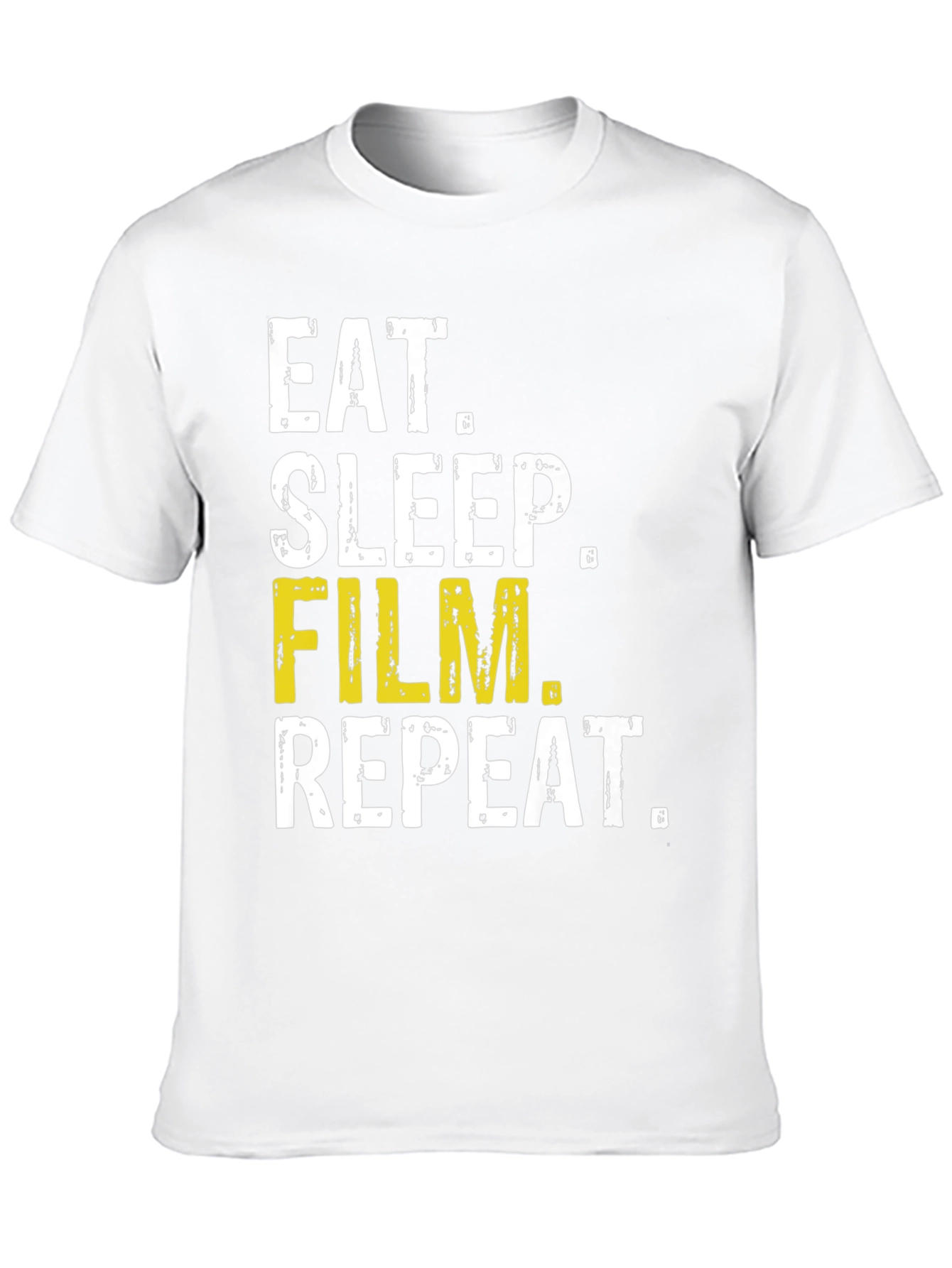 Eat Sleep Film Repeat T-Shirt