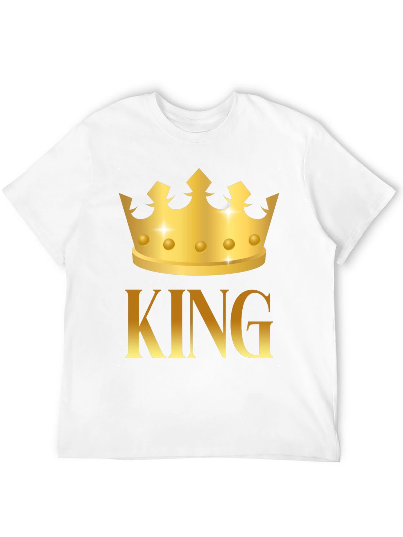 King Crown Graphic Black T-Shirt