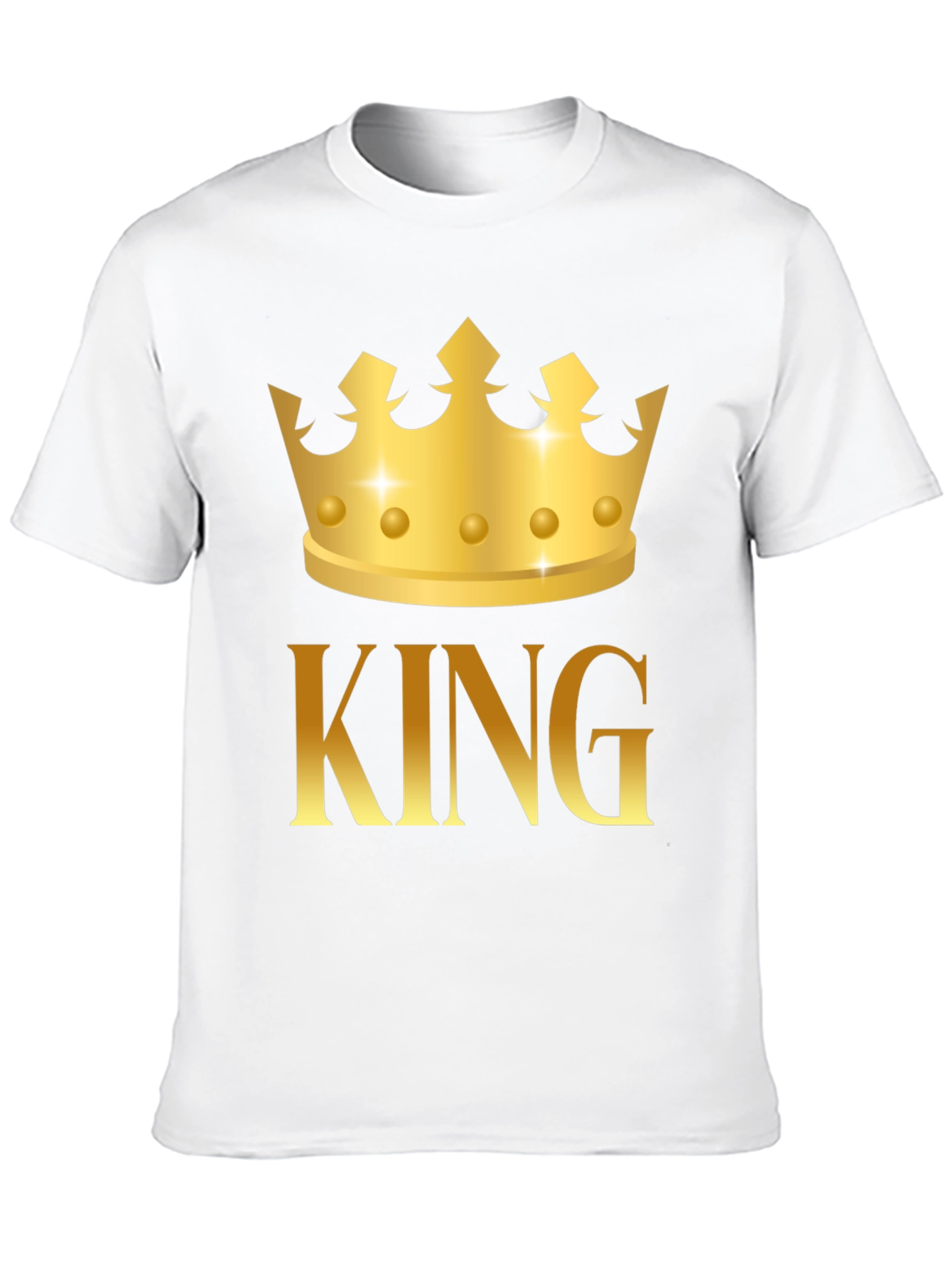 King Crown Graphic Black T-Shirt