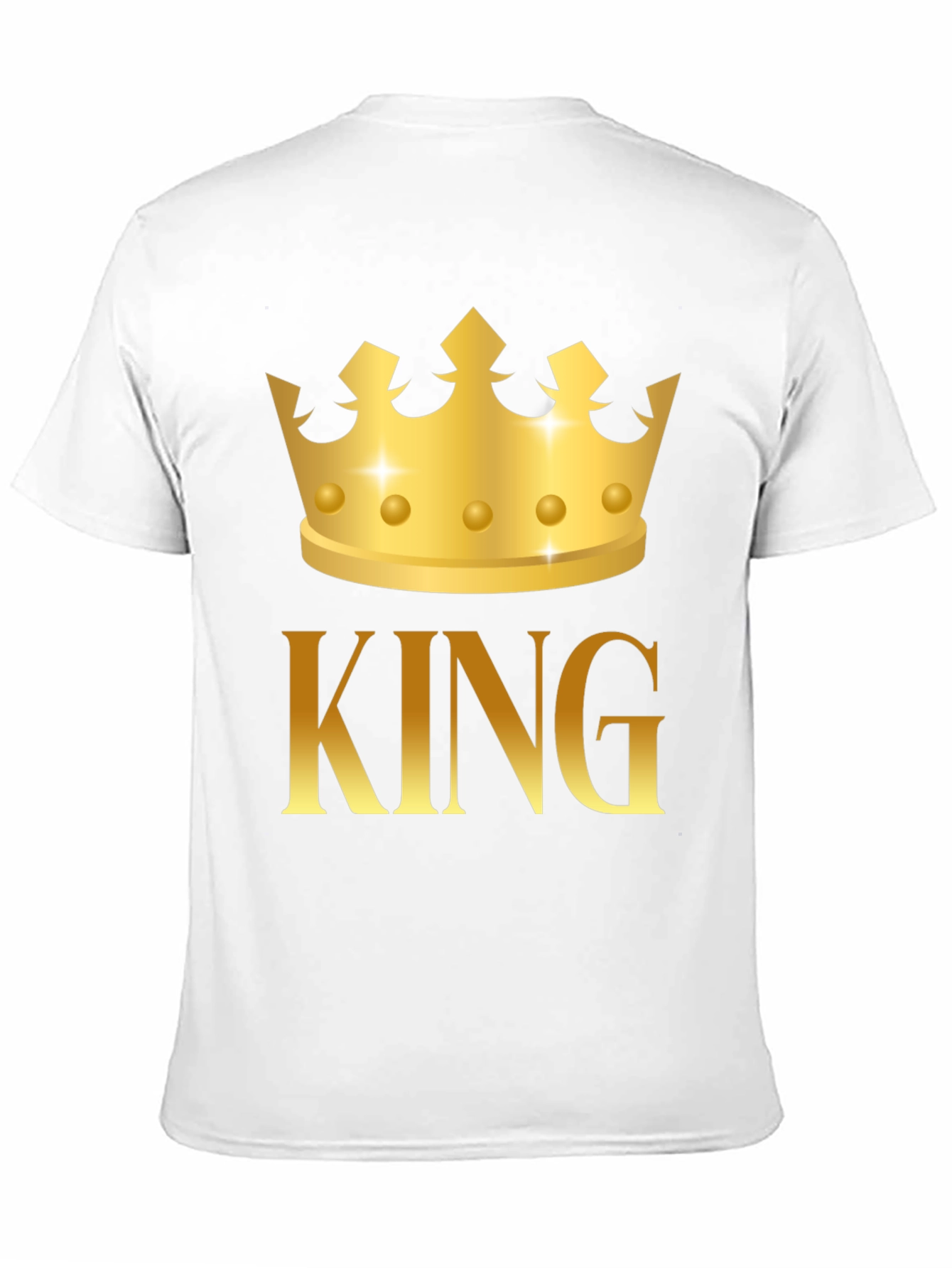 King Crown Graphic Black T-Shirt