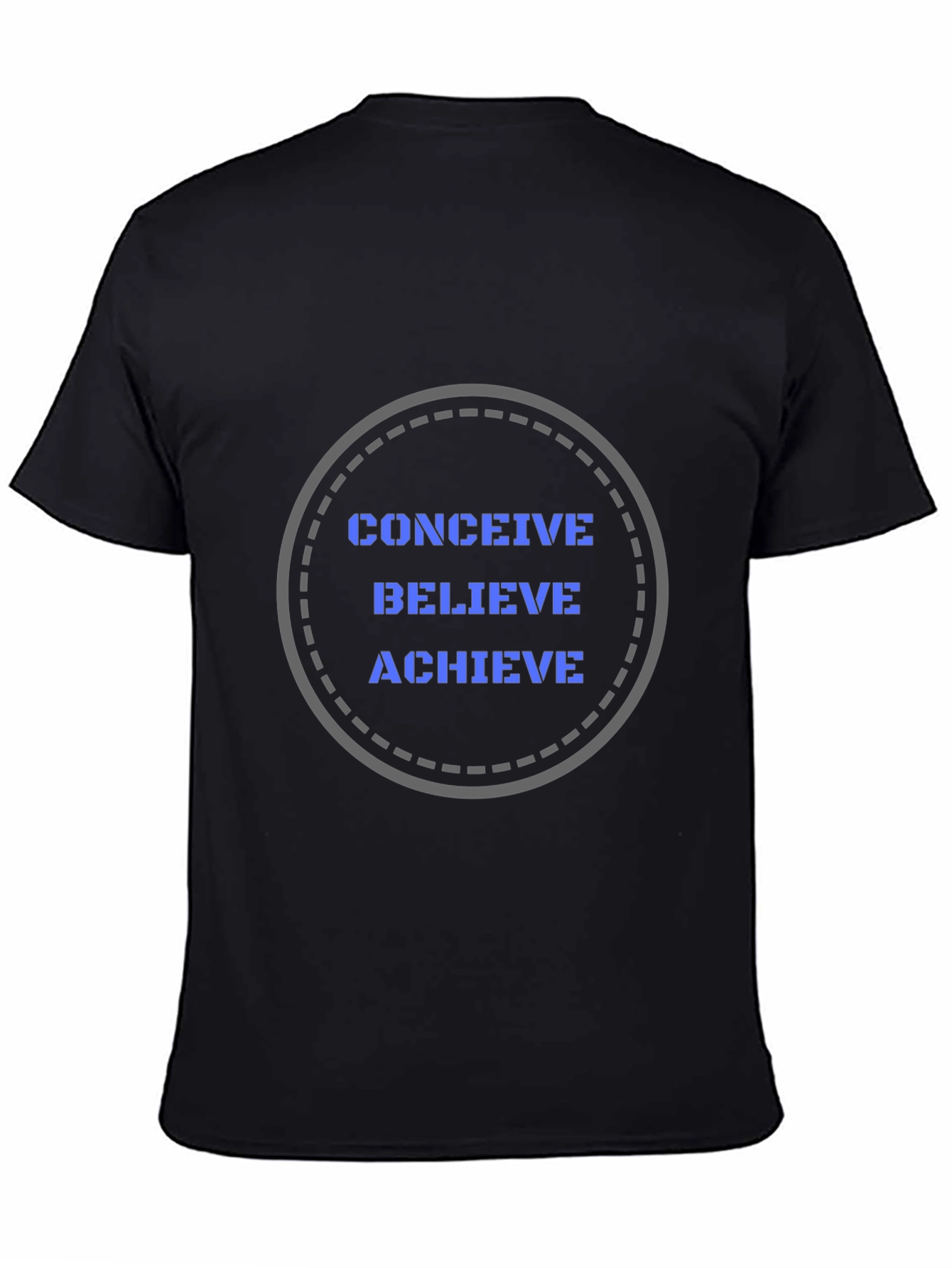 Motivational Graphic Tee - Conceive Believe Achieve