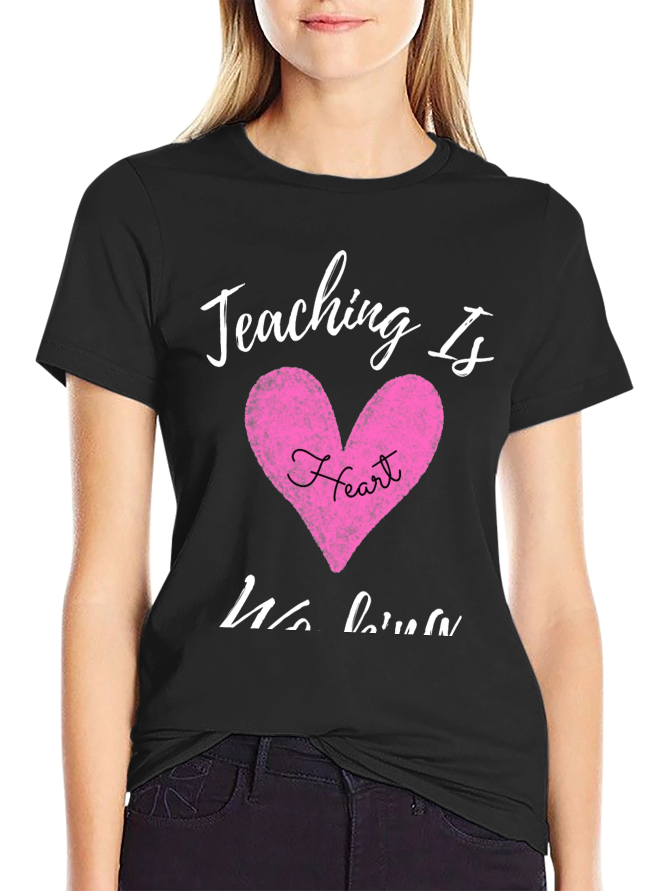Teaching Is Heart T-Shirt Teacher Appreciation Gift