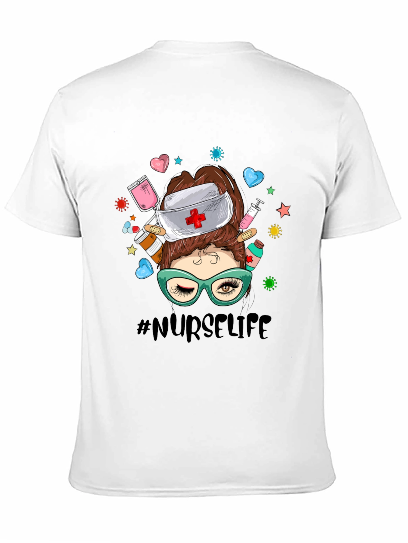 Nurse Life Graphic T-Shirt