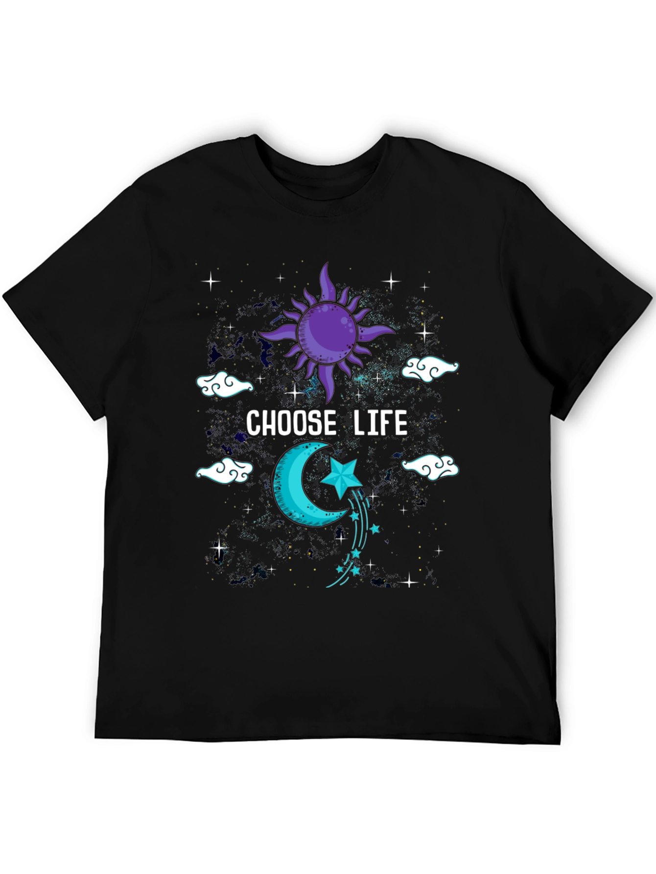 Choose Life Celestial Graphic Tee