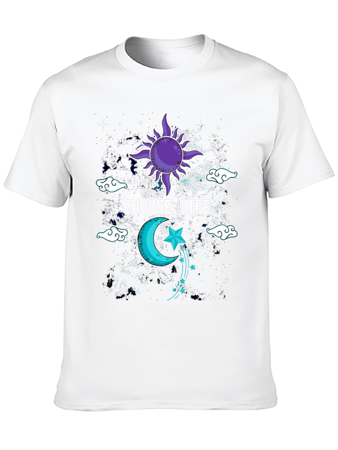 Choose Life Celestial Graphic Tee
