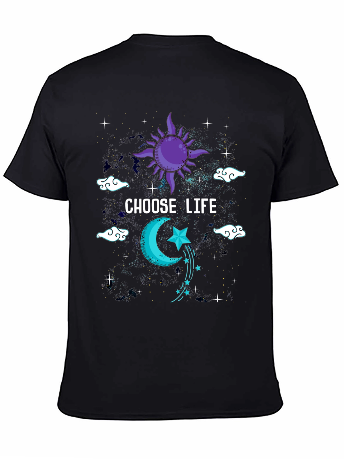 Choose Life Celestial Graphic Tee