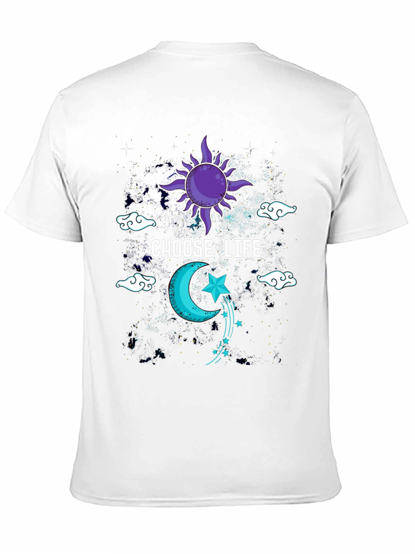 Choose Life Celestial Graphic Tee