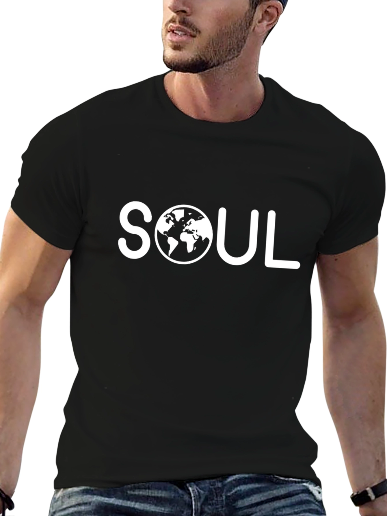 Soul Earth Graphic Tee - Black