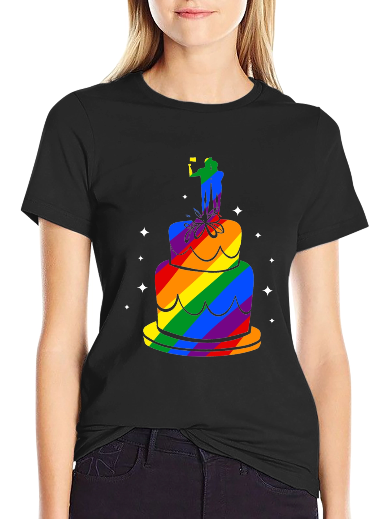 Rainbow Pride Cake T-Shirt