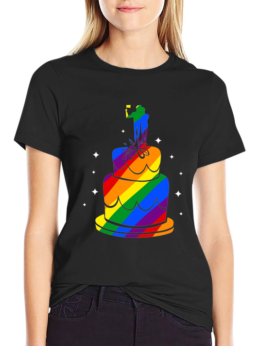 Rainbow Pride Cake T-Shirt