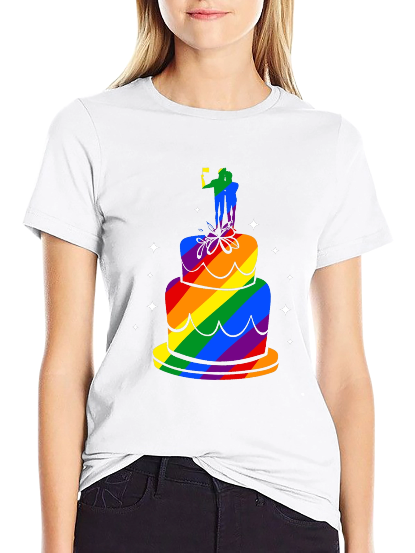 Rainbow Pride Cake T-Shirt