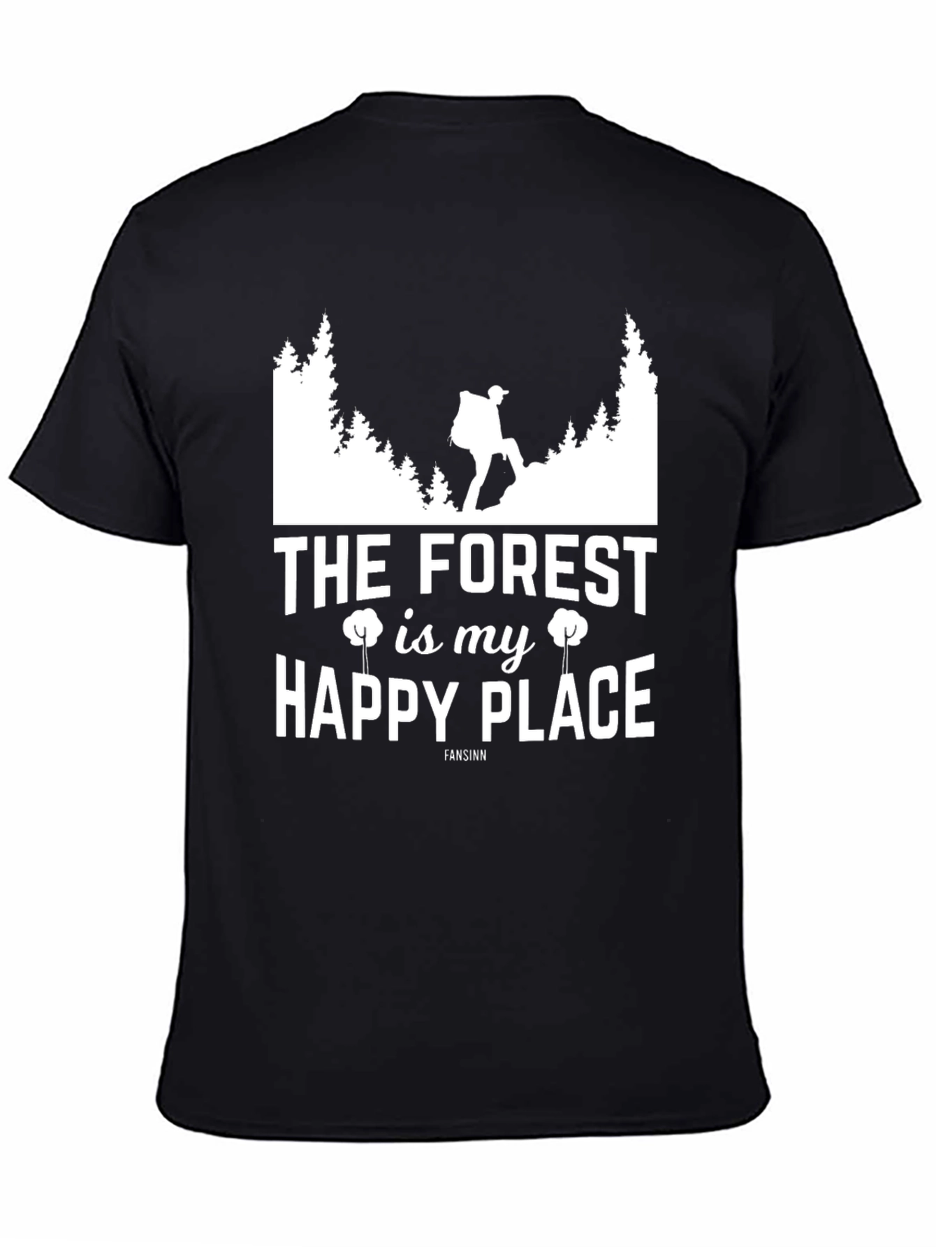 The Forest Is My Happy Place Graphic T-Shirt