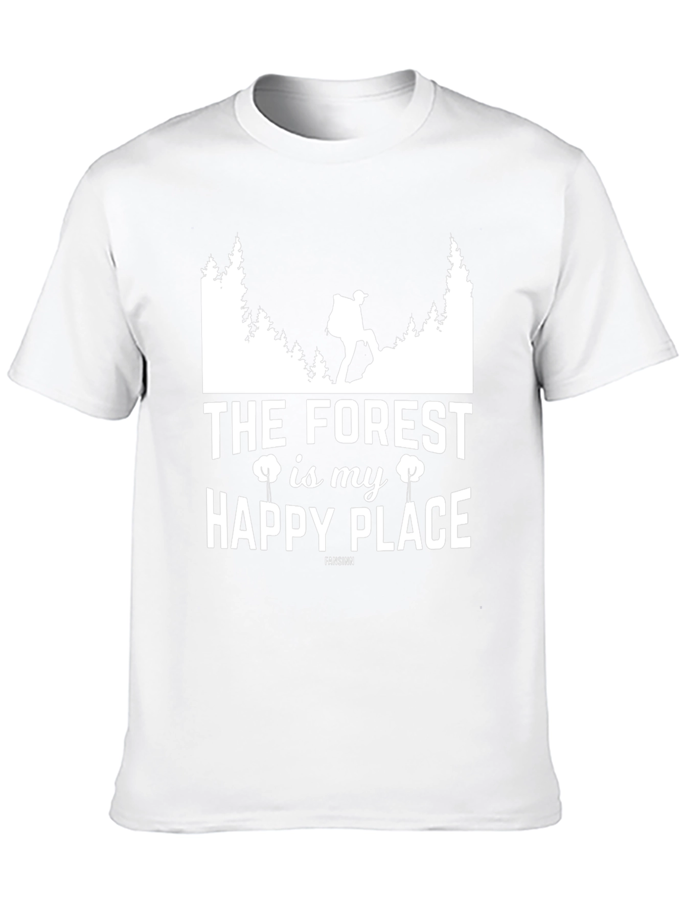 The Forest Is My Happy Place Graphic T-Shirt